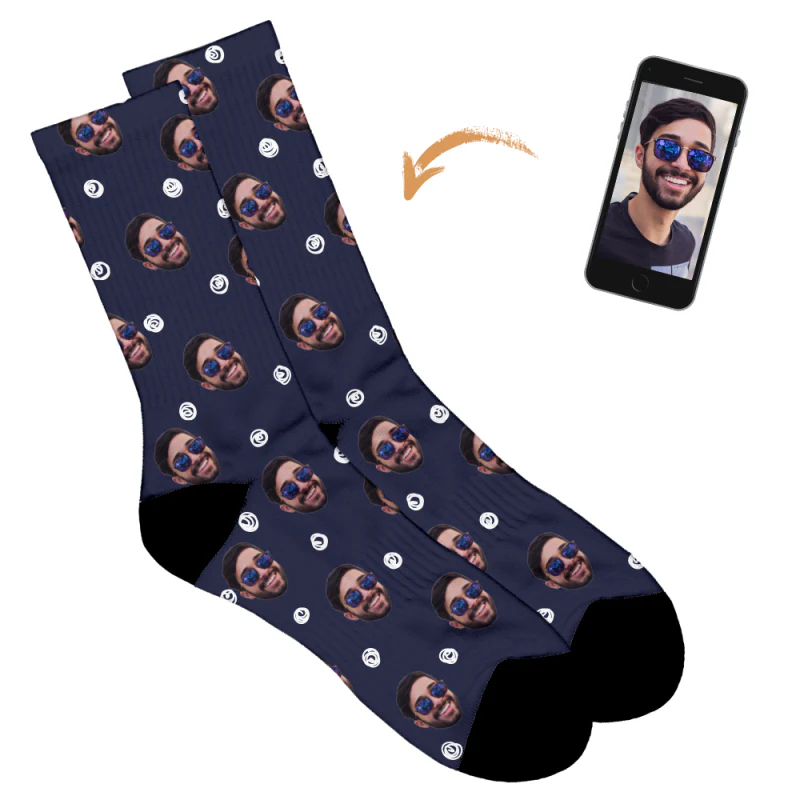 Dotty Personalised Socks - Image 28