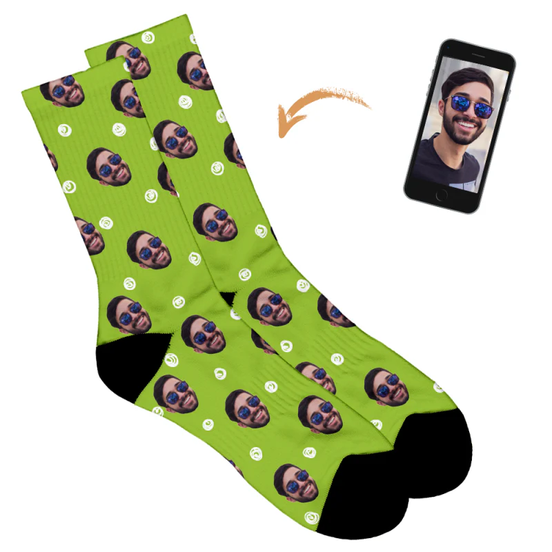 Dotty Personalised Socks - Image 32