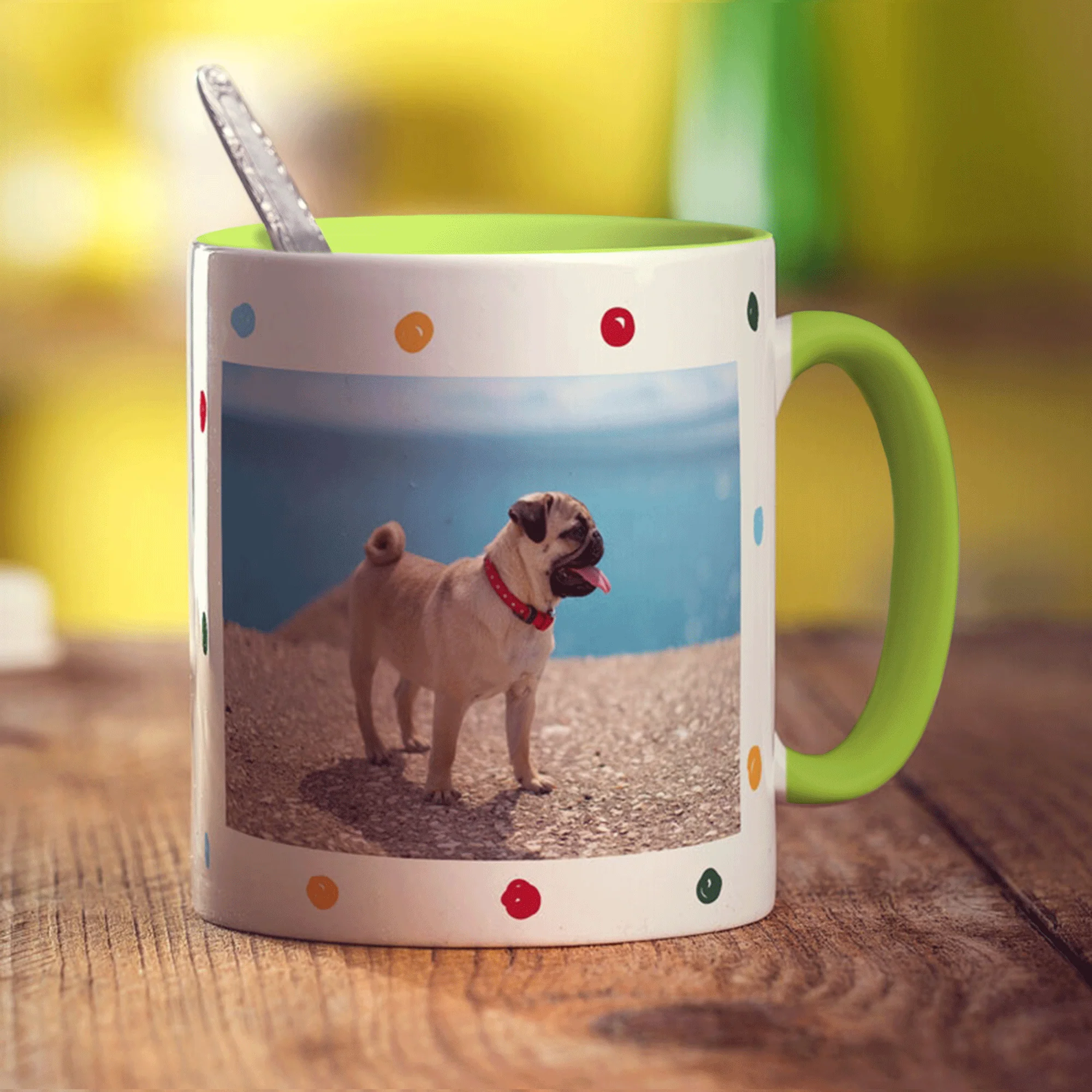 Dotty Photo Mug - Image 13
