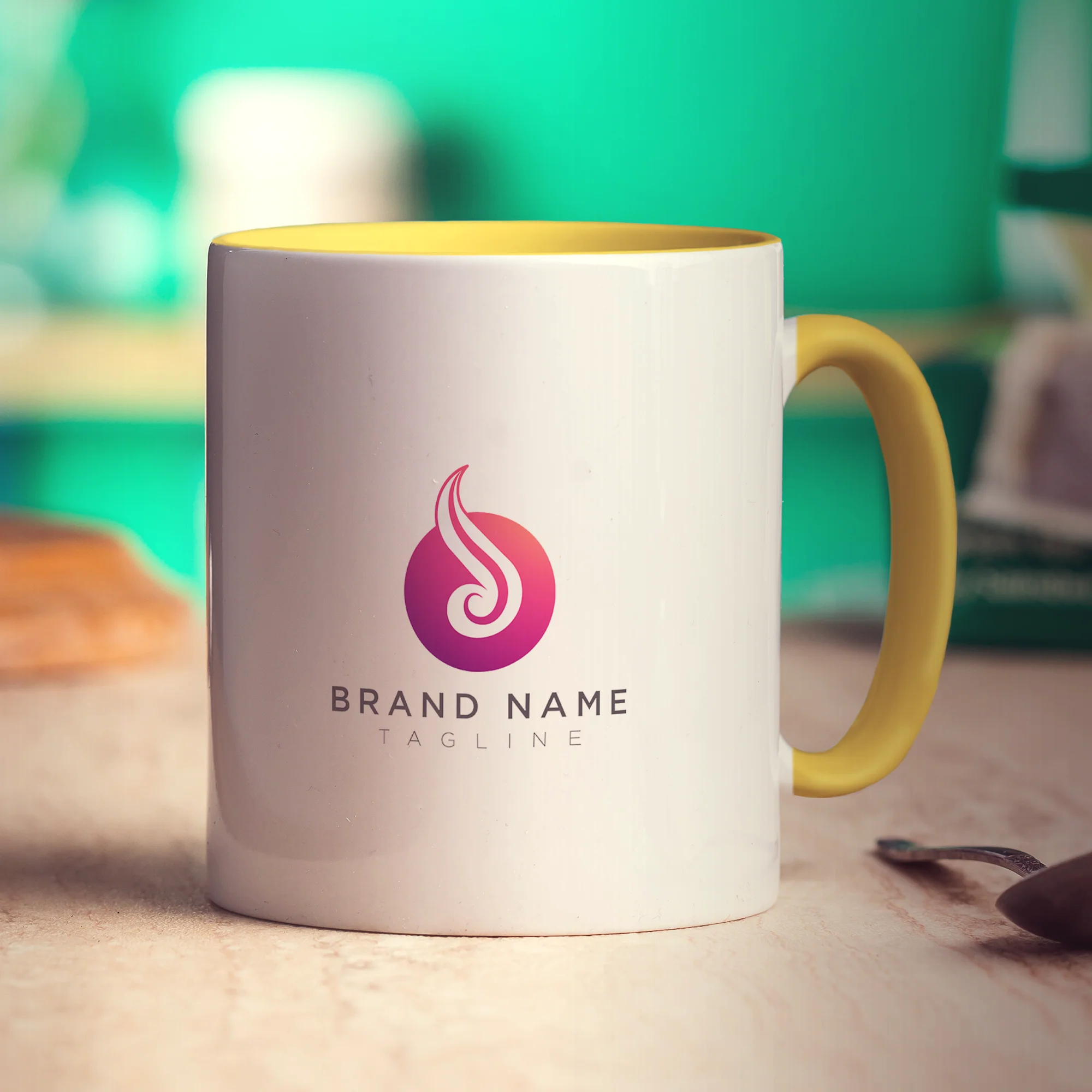 Double Sided Logo Print Mug - Image 4
