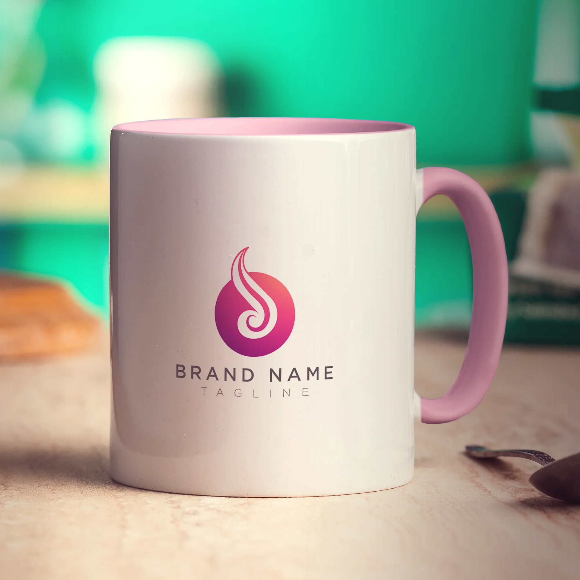 Double Sided Logo Print Mug - Image 7