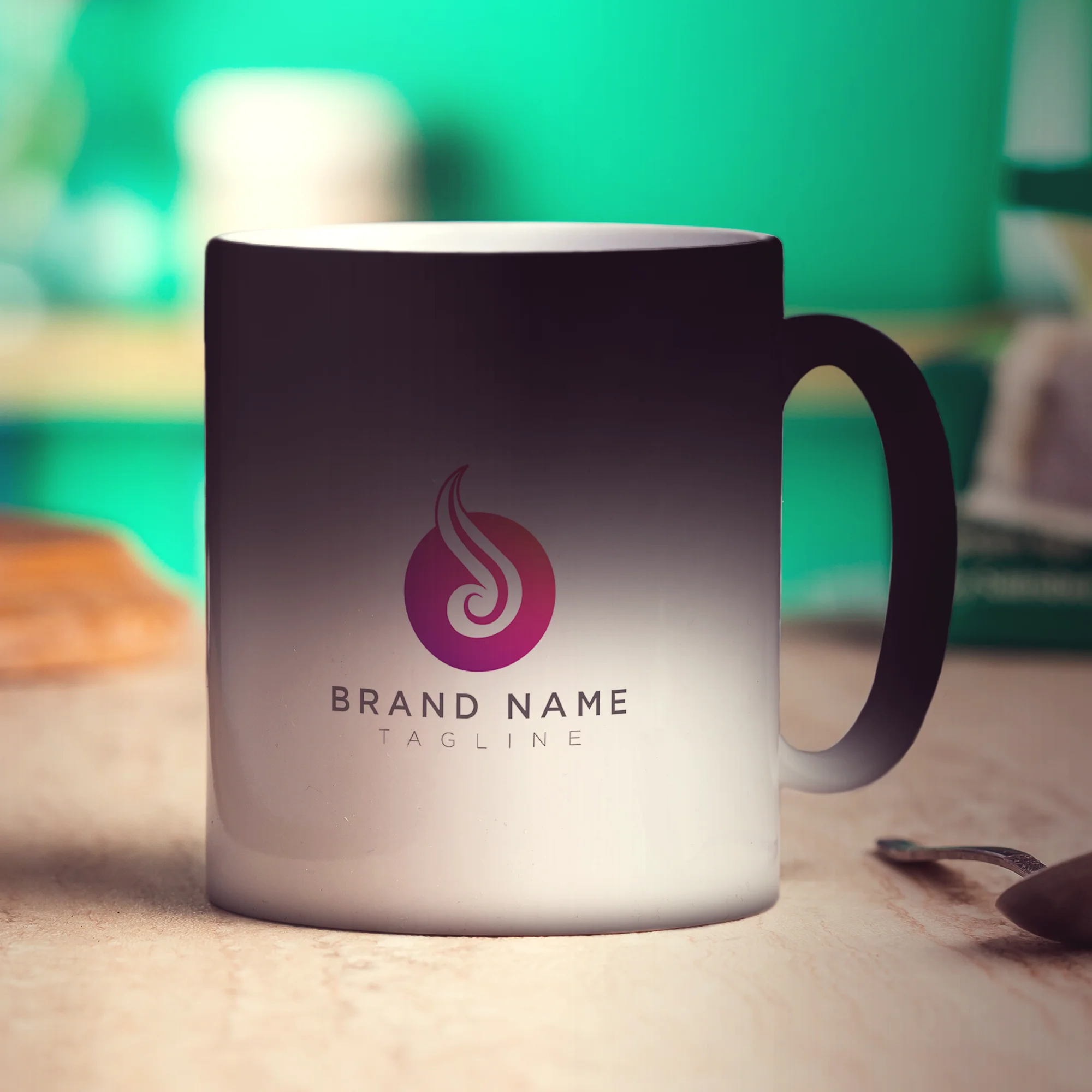 Double Sided Logo Print Mug - Image 9