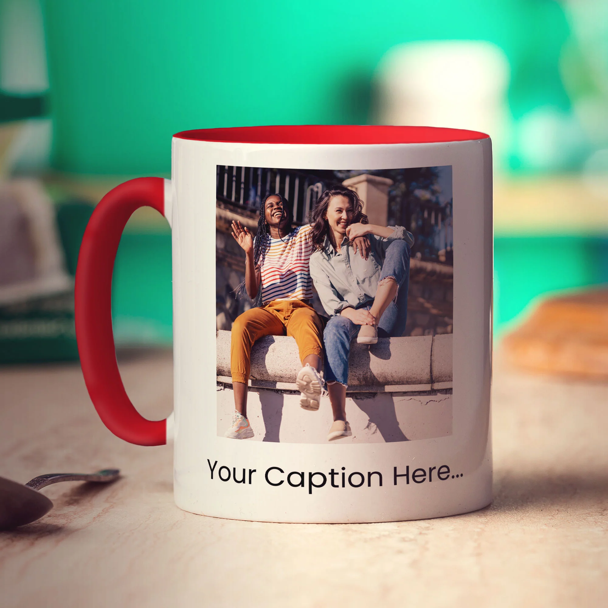 Double Sided Photo and Caption Mug - Image 11
