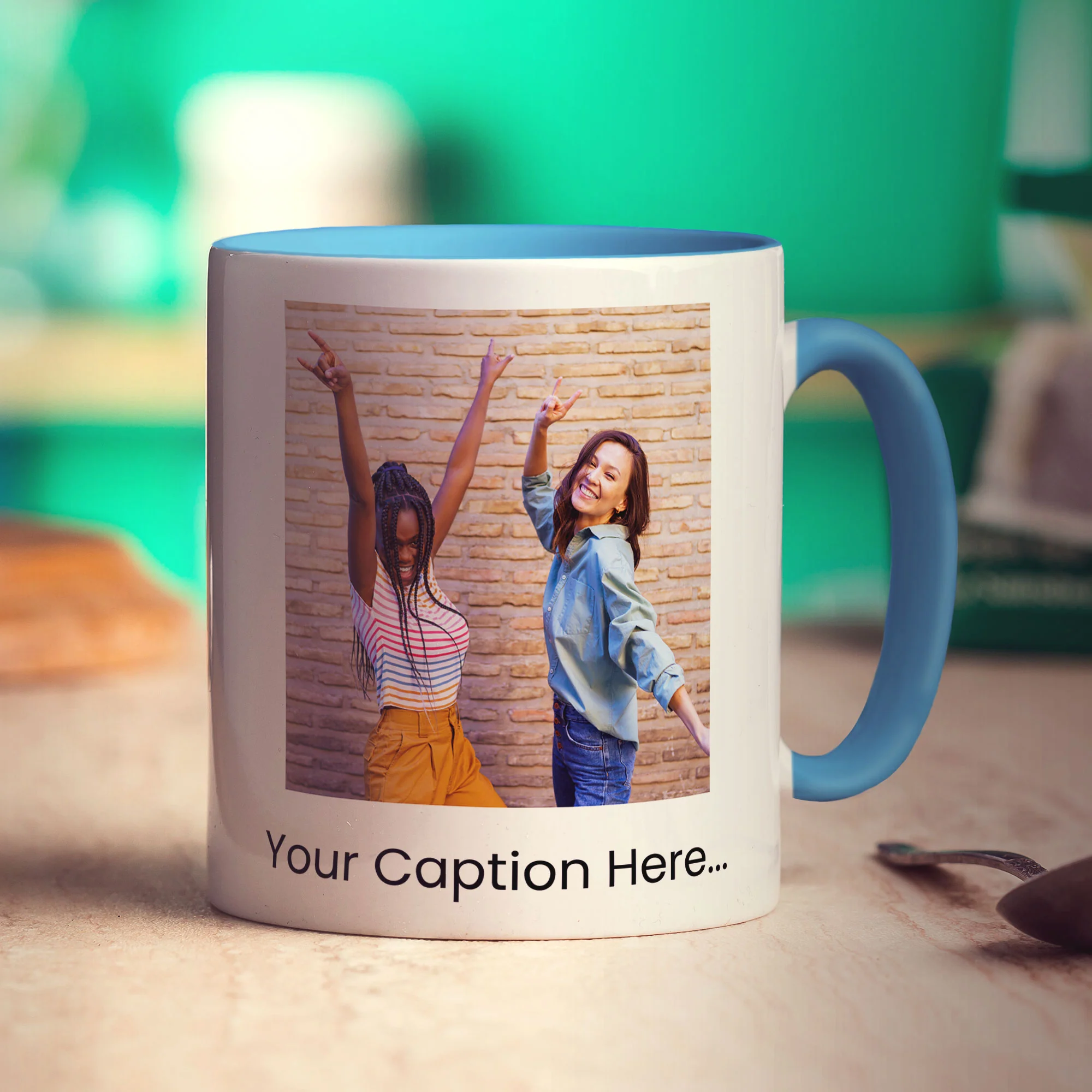 Double Sided Photo and Caption Mug - Image 4