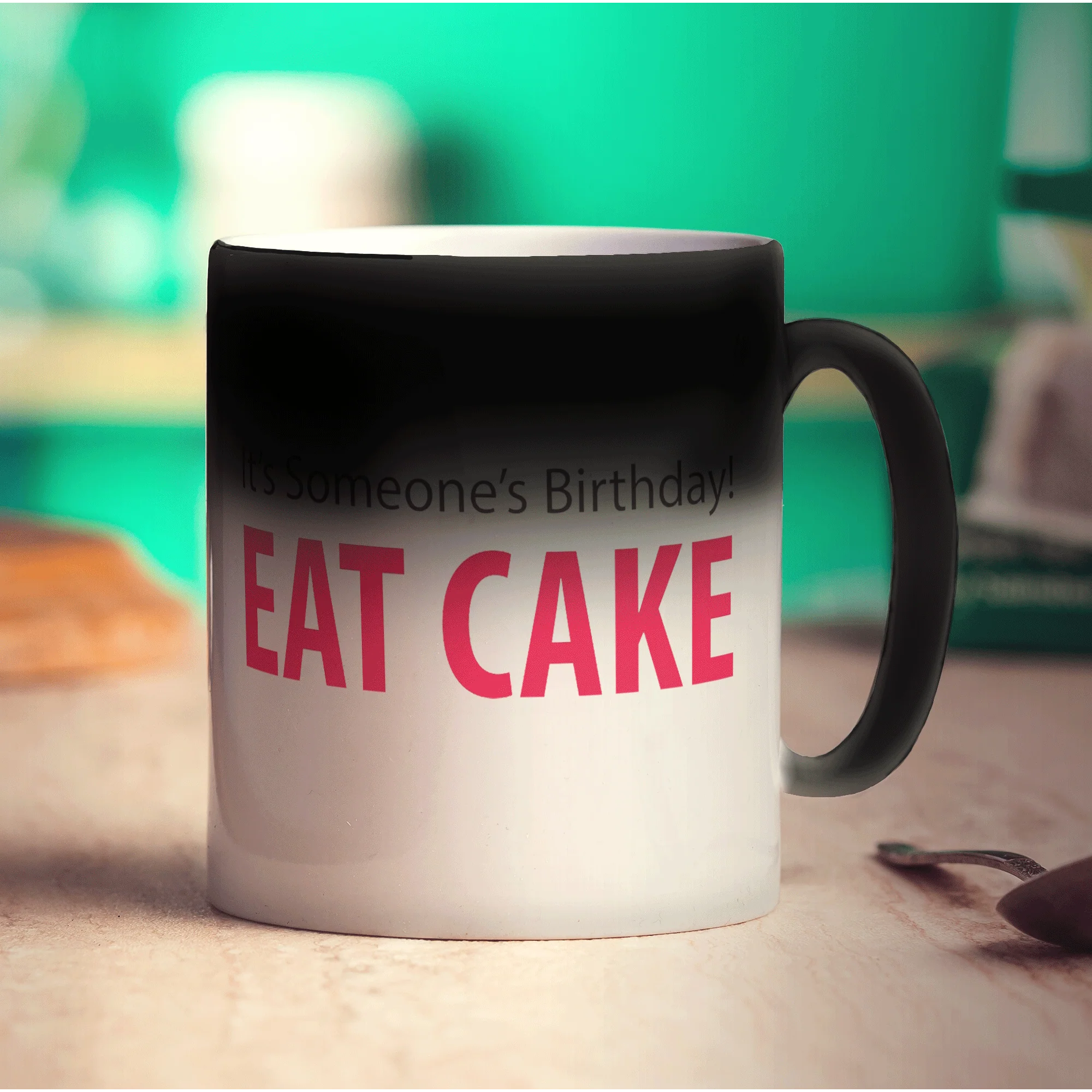 Eat Cake Message Mug - Image 5