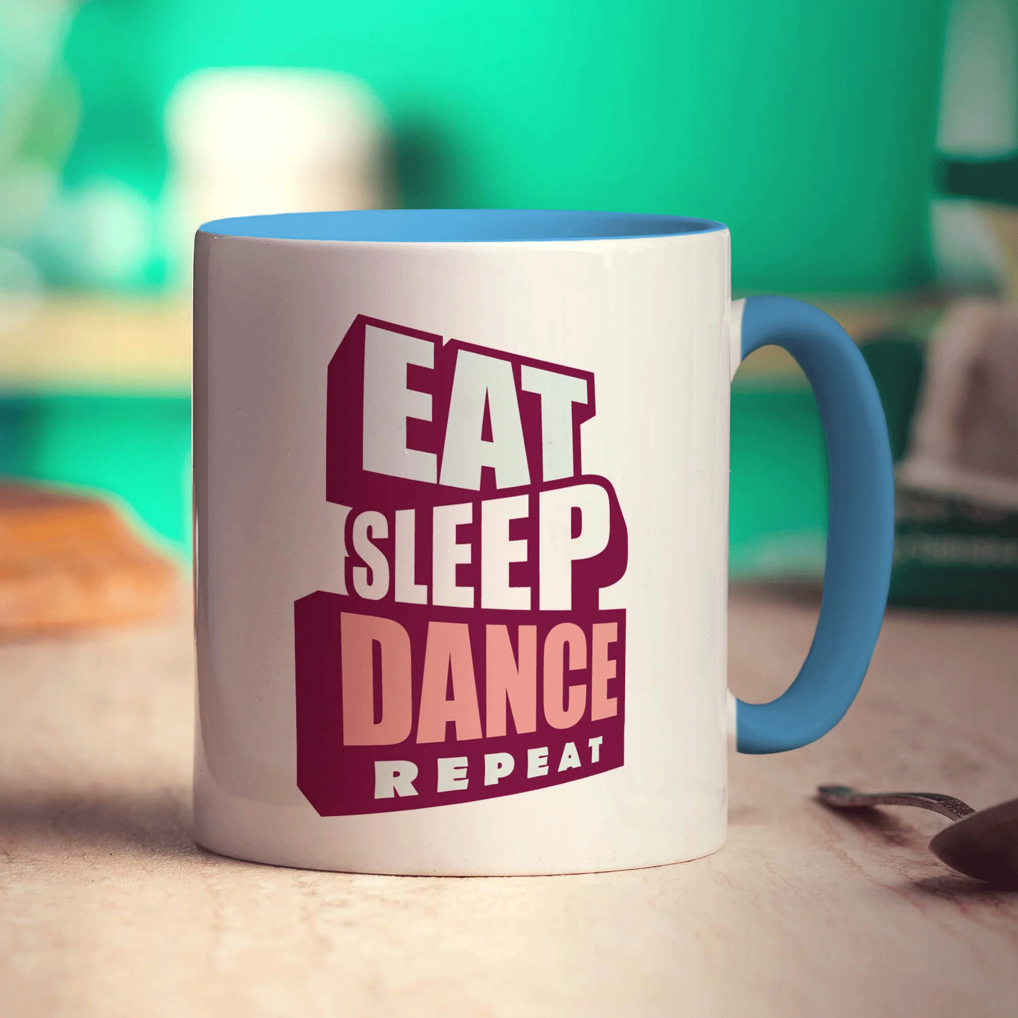 Eat, Sleep, Dance, Repeat Mug - Image 8