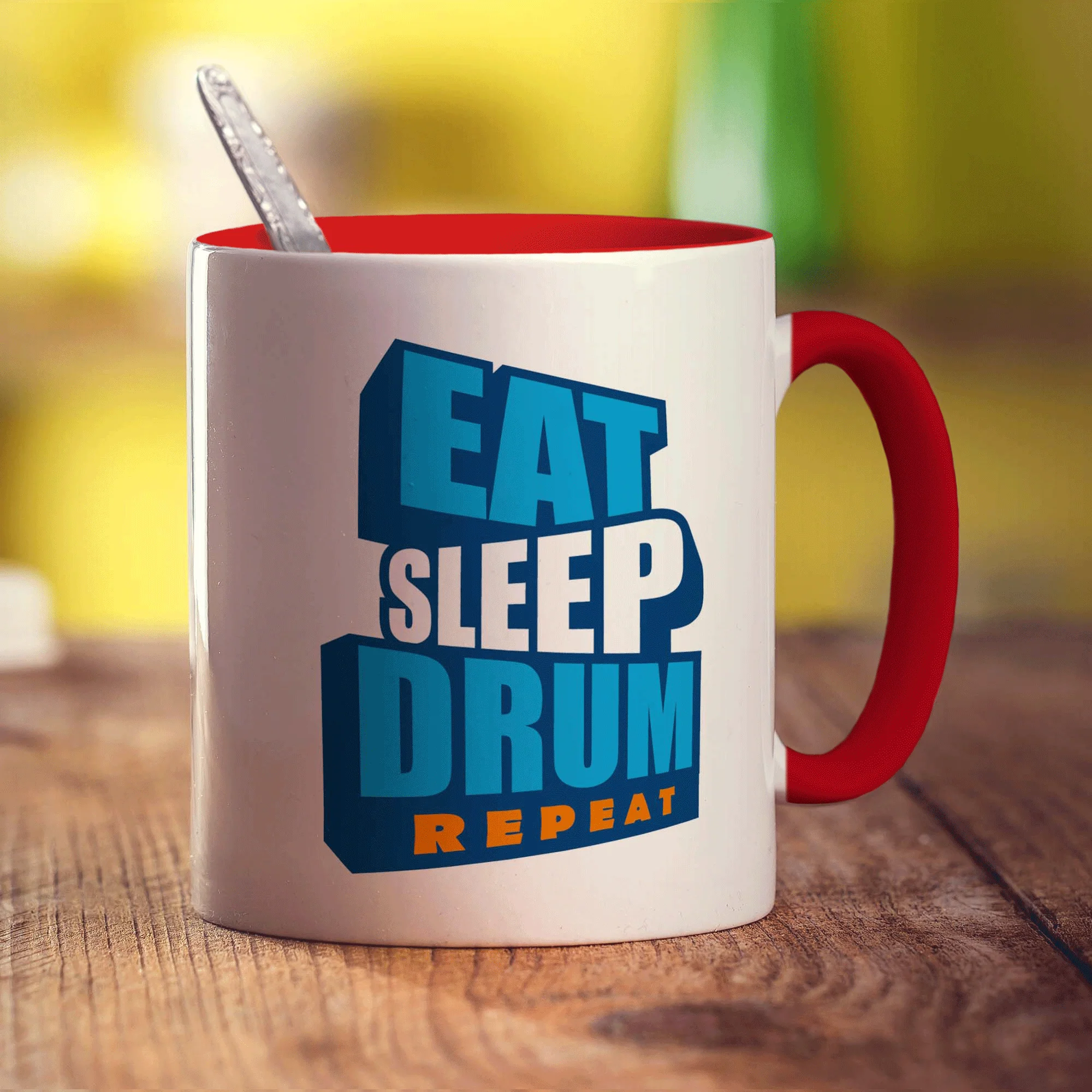 Eat, Sleep, Drum, Repeat Mug - Image 11