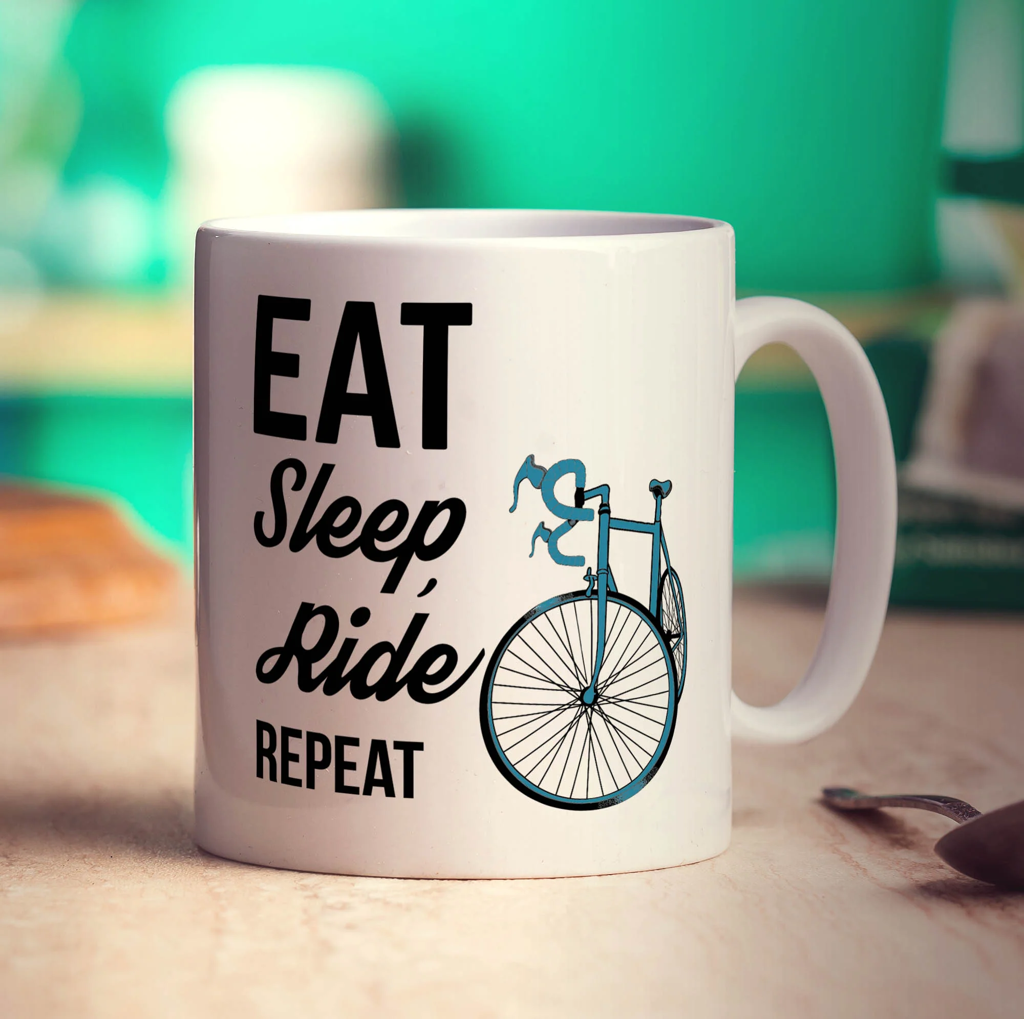Eat Sleep, Ride Repeat Mug