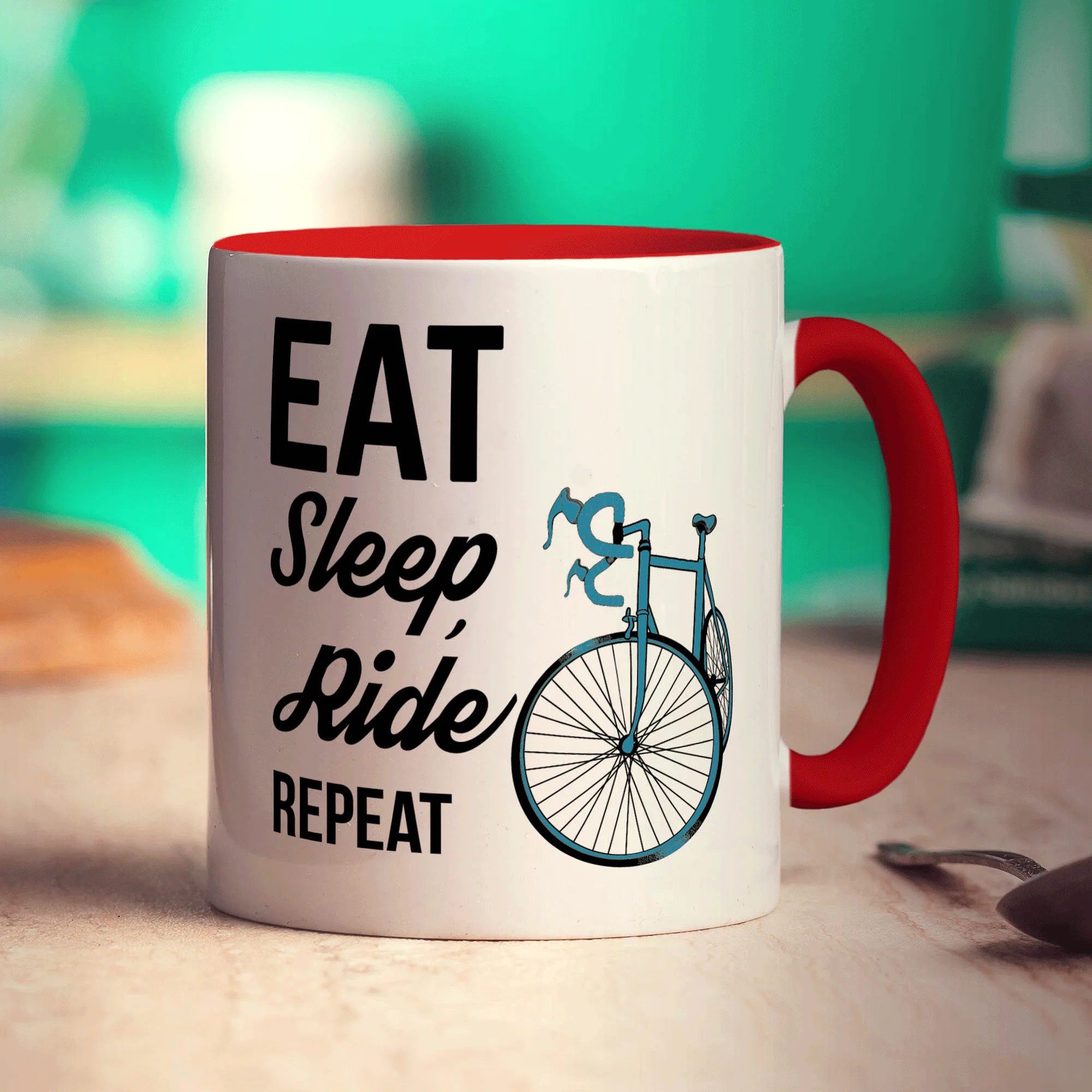 Eat Sleep, Ride Repeat Mug - Image 11