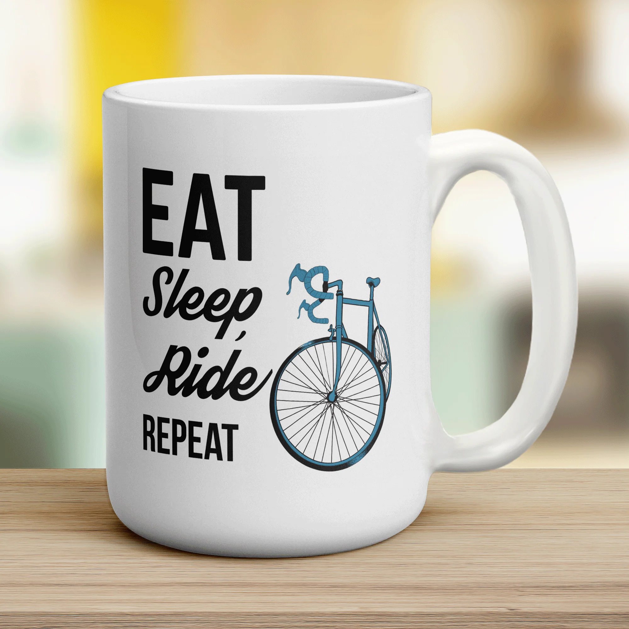 Eat Sleep, Ride Repeat Mug - Image 12