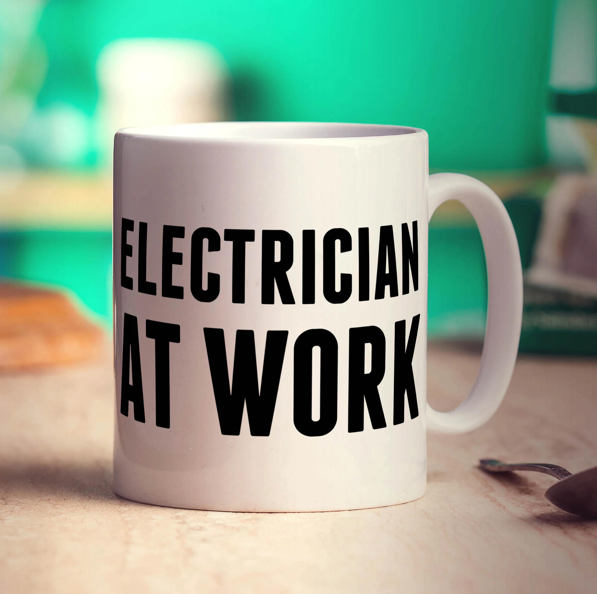 Electrician At Work Mug - Image 3