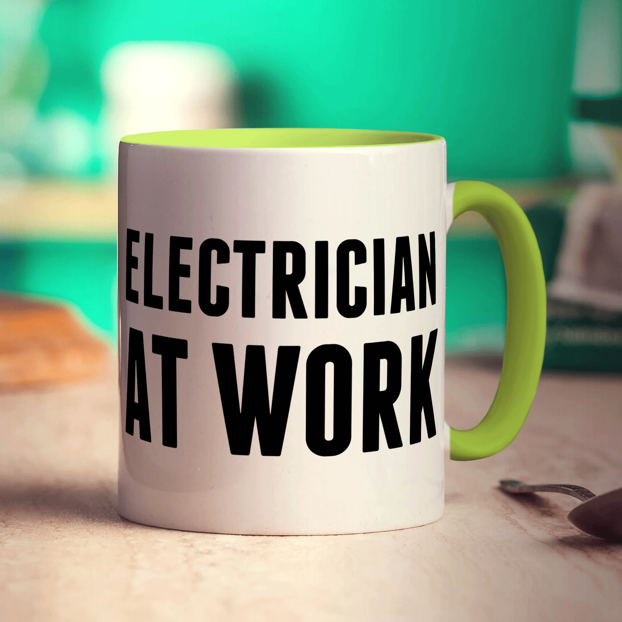 Electrician At Work Mug - Image 7