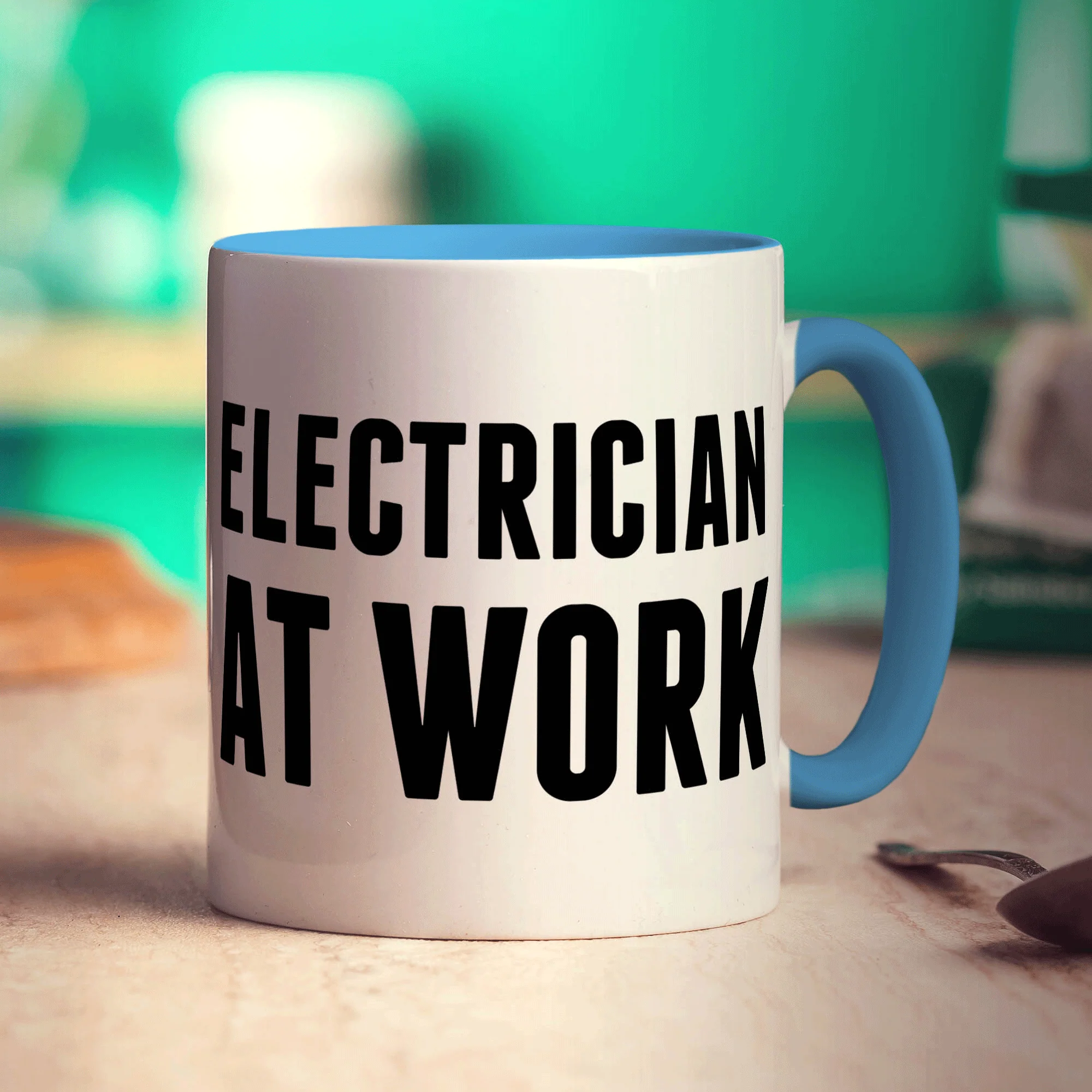 Electrician At Work Mug - Image 8