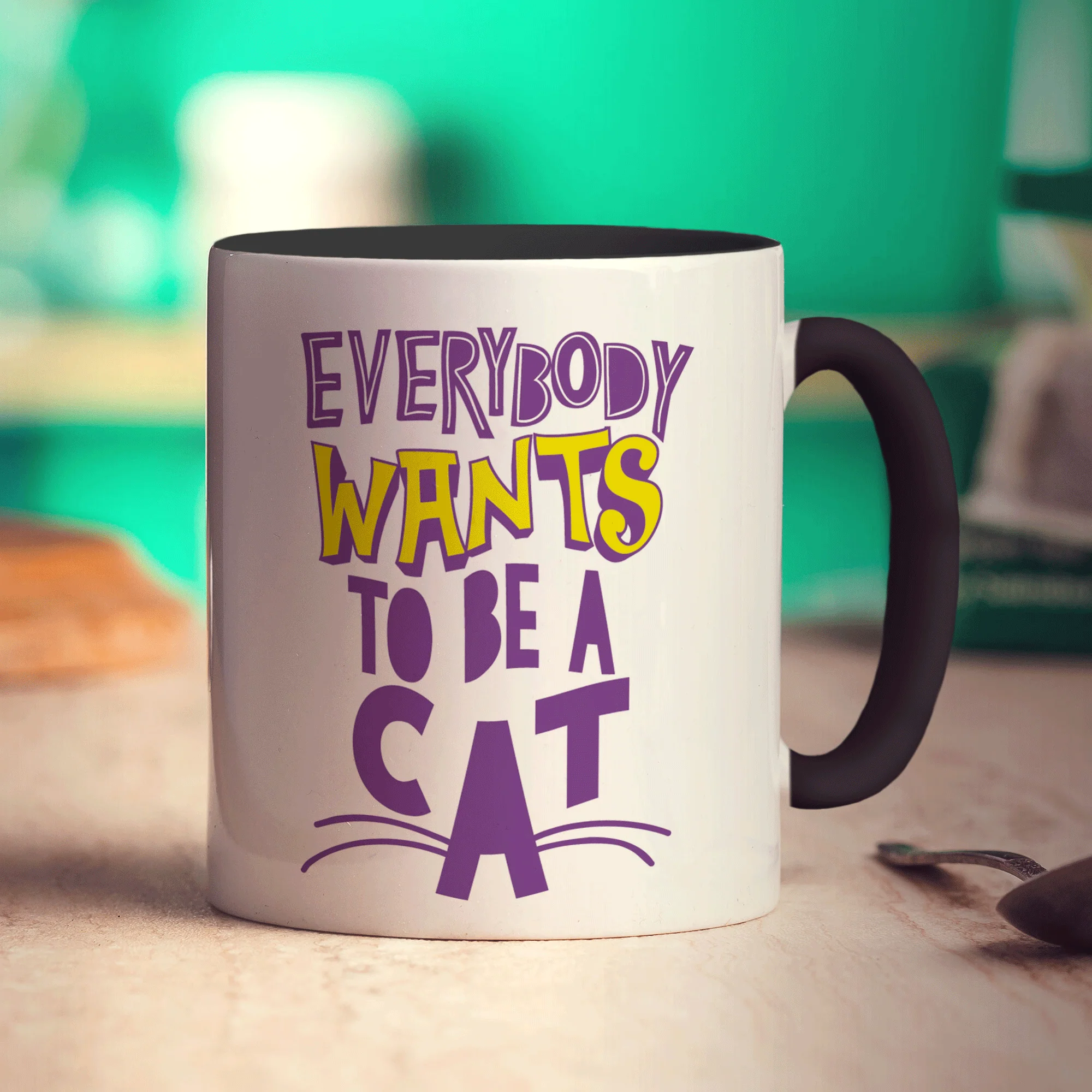 Everybody Wants to Be a Cat Mug - Image 10