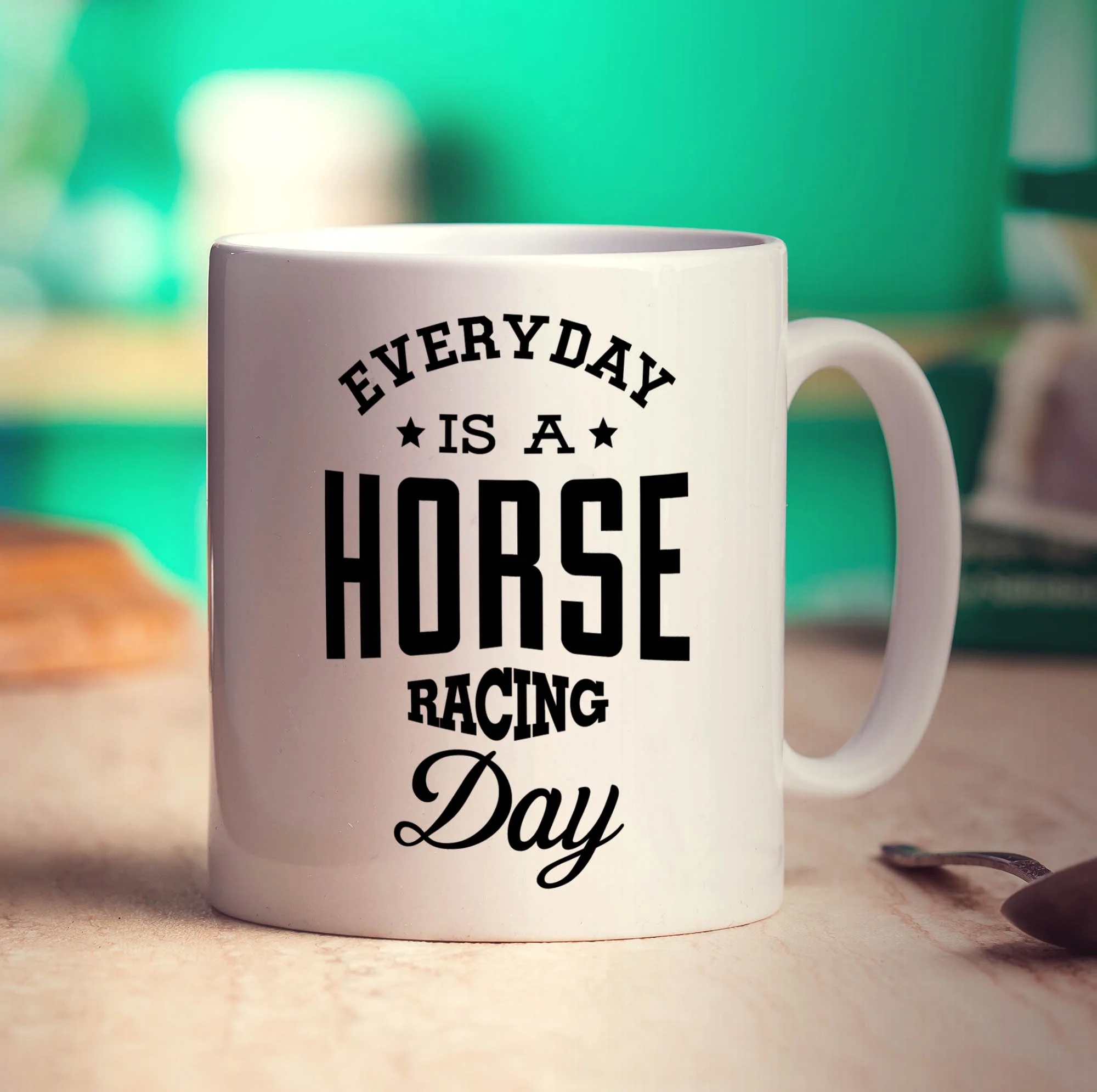 Everyday is a Horse Racing Day Mug - Image 3