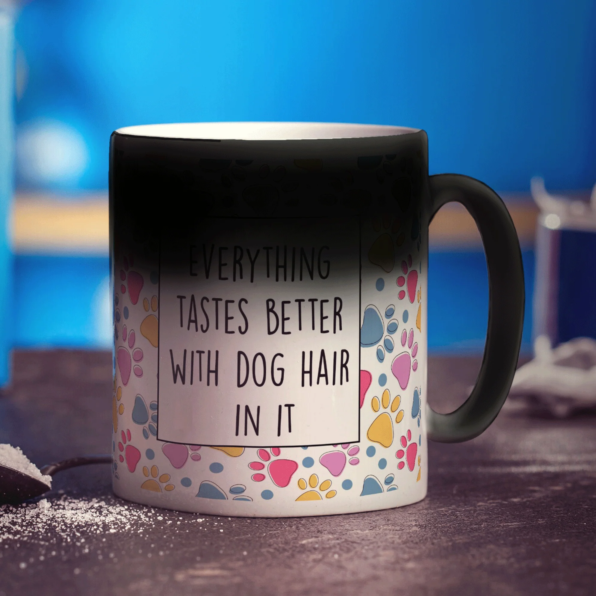 Everything Tastes Better With Dog Hair in it Mug - Image 6