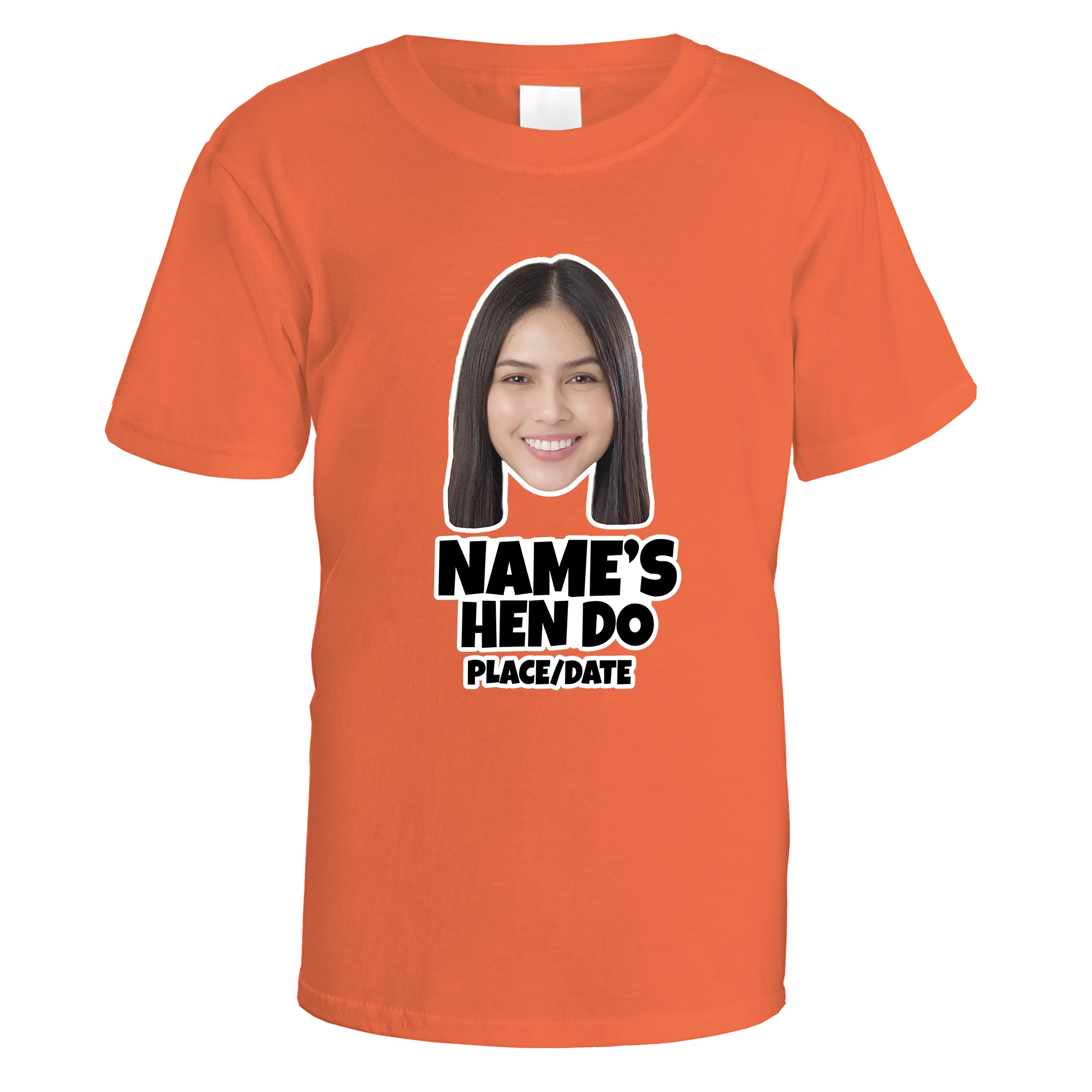Face Cut-out Hen Do T-Shirt - Image 10