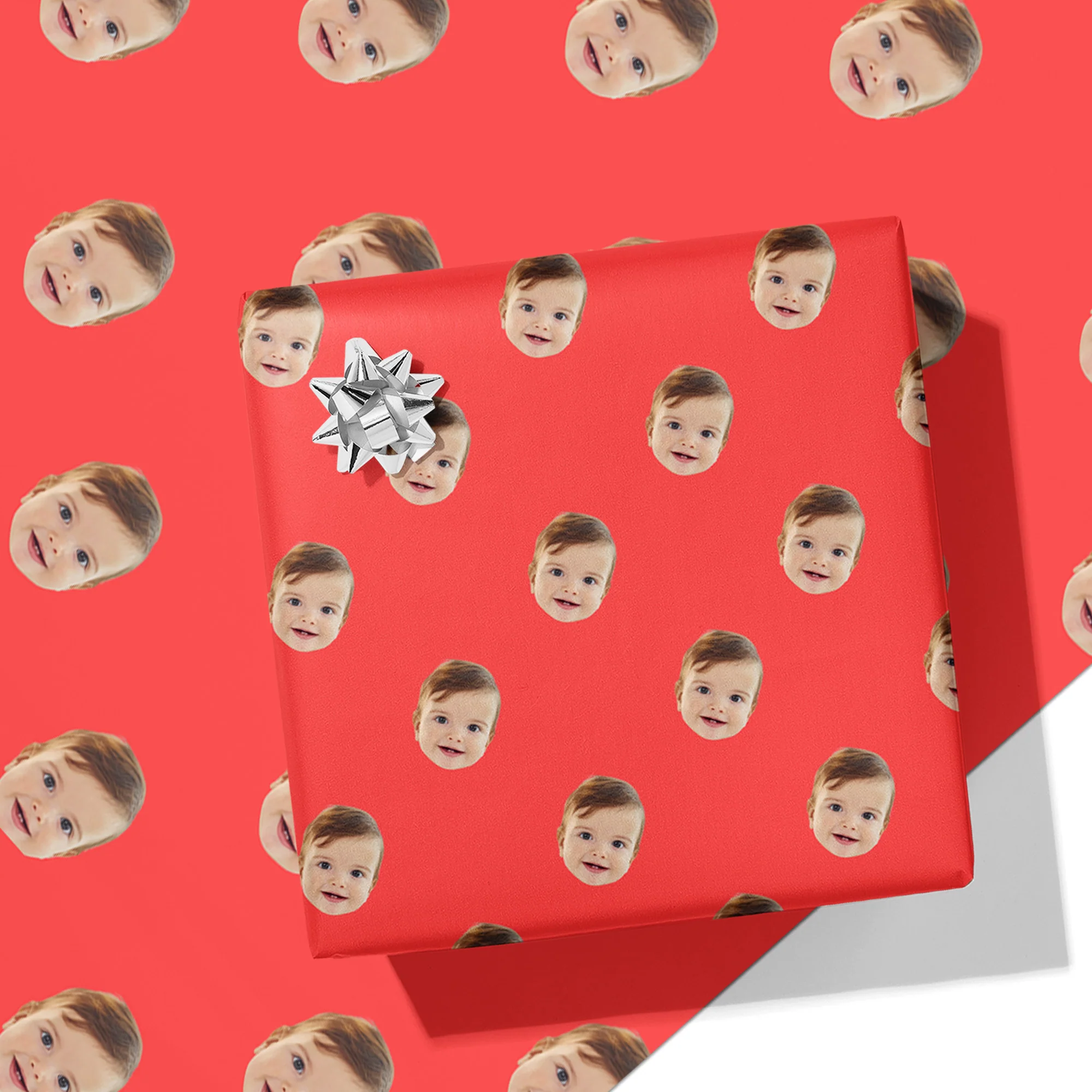 Face Cut Out Wrapping Paper - Image 2