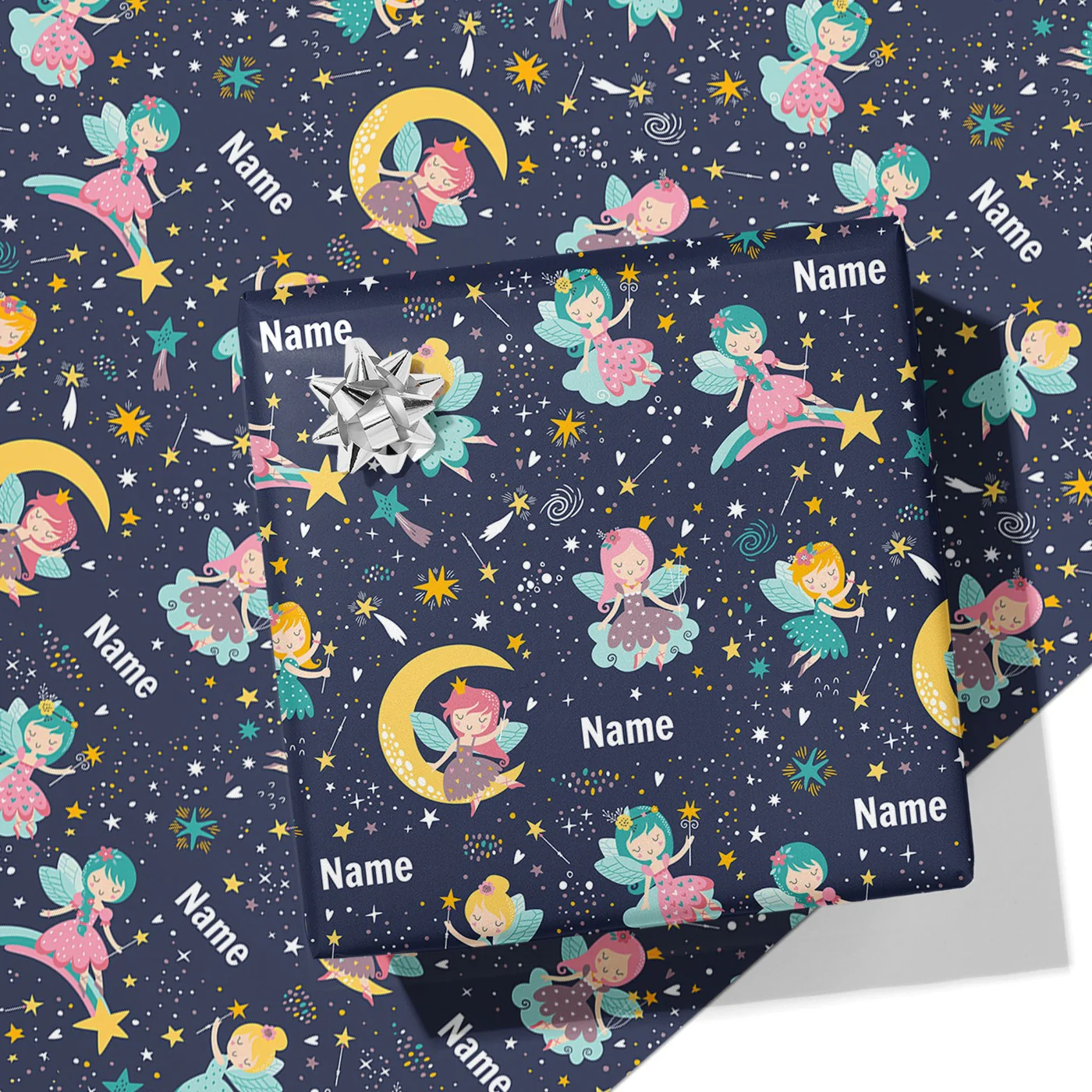 Fairy Name Wrapping Paper