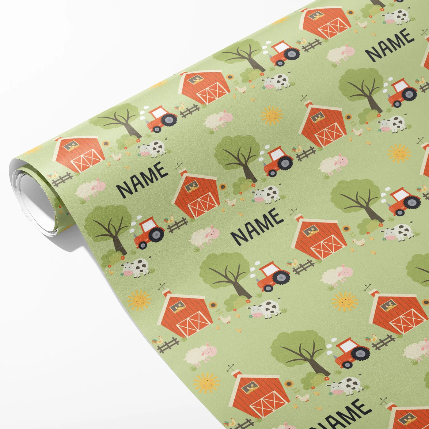 Farm Name Wrapping Paper - Image 2
