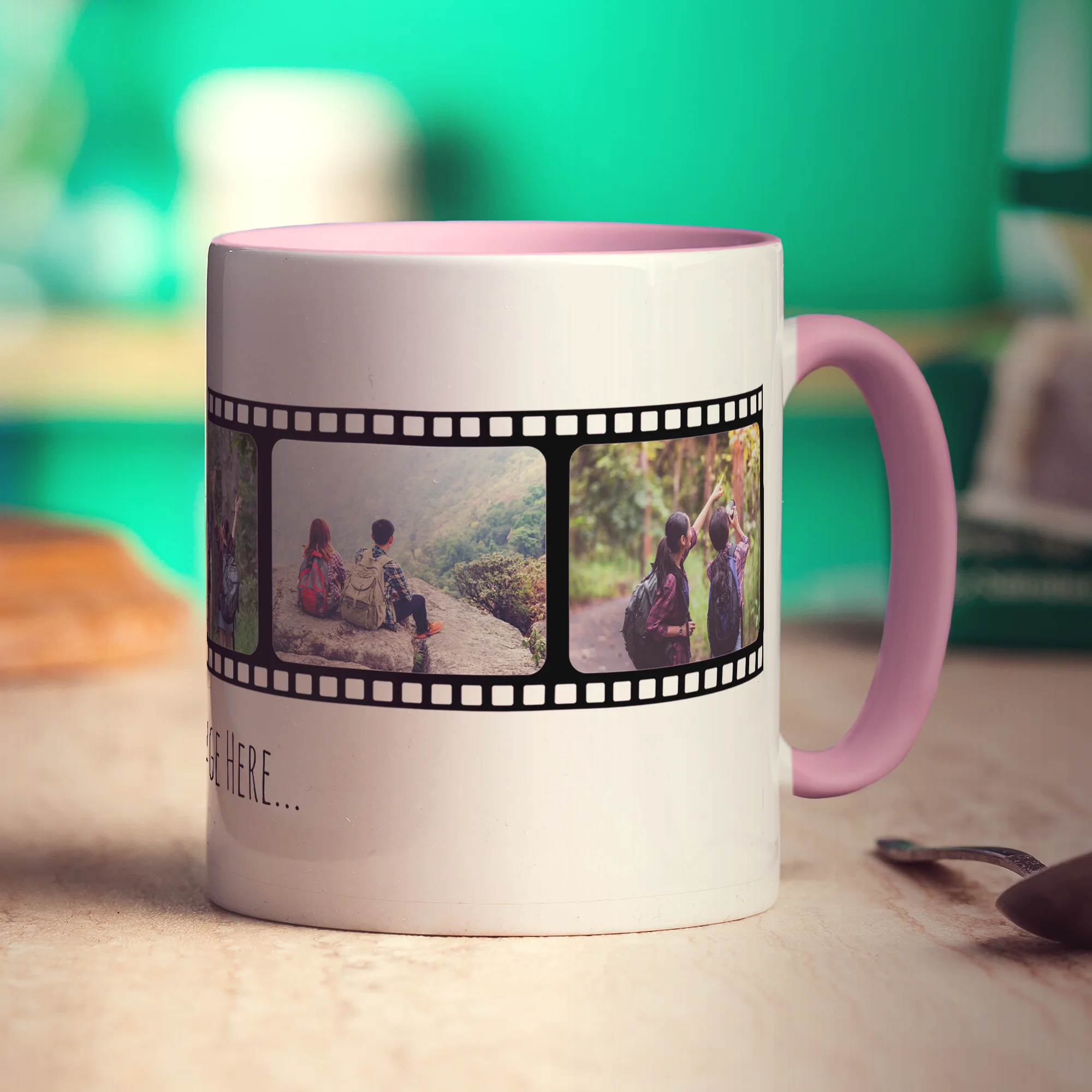 Film Strip Personalised Photo and Message Mug - Image 19