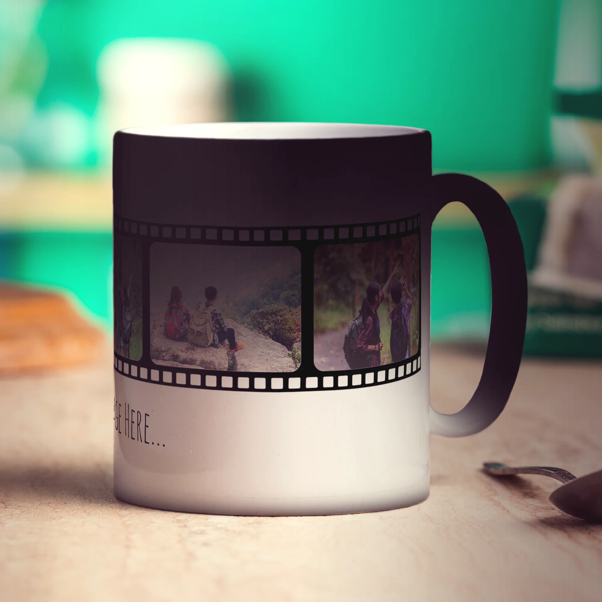 Film Strip Personalised Photo and Message Mug - Image 22