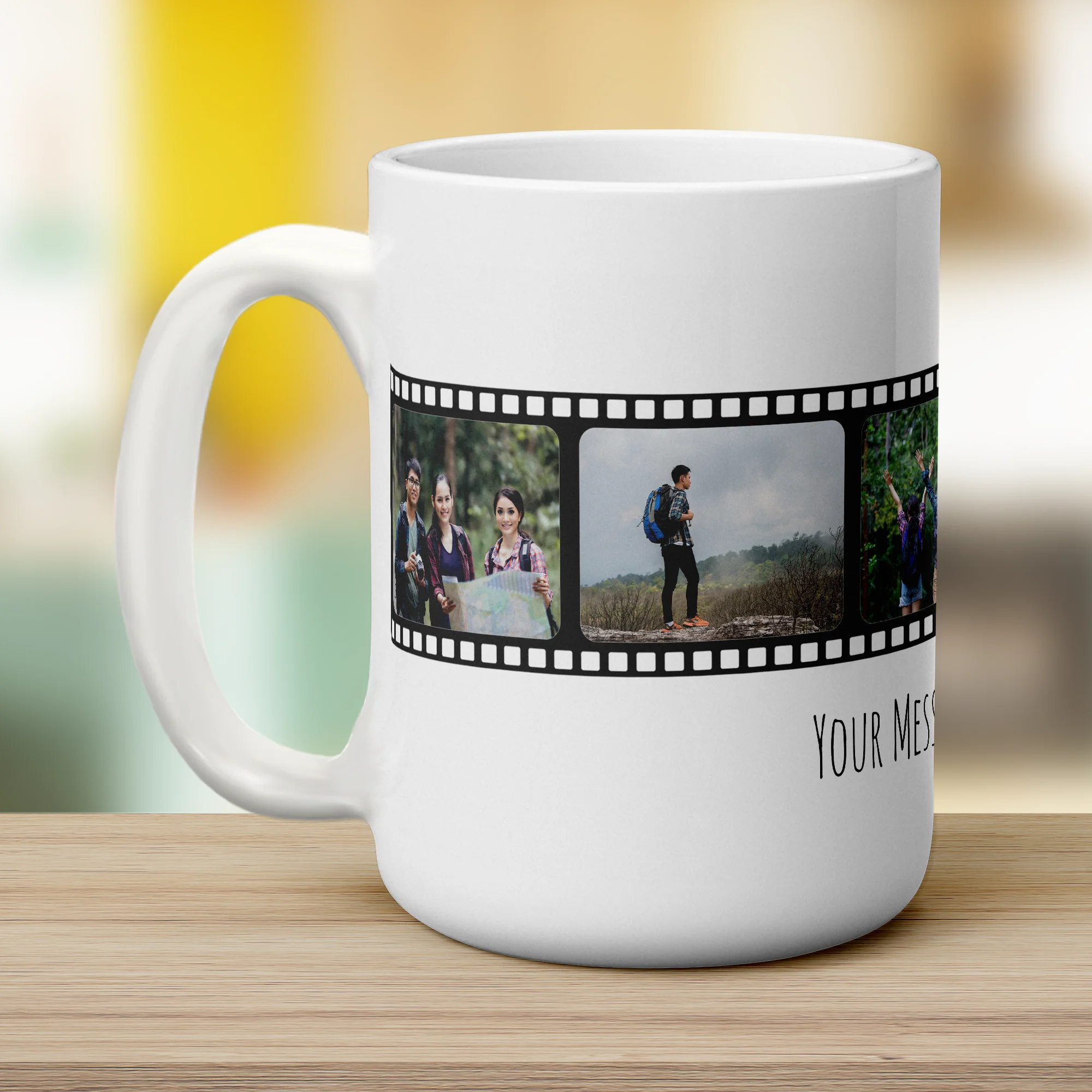 Film Strip Personalised Photo and Message Mug - Image 23