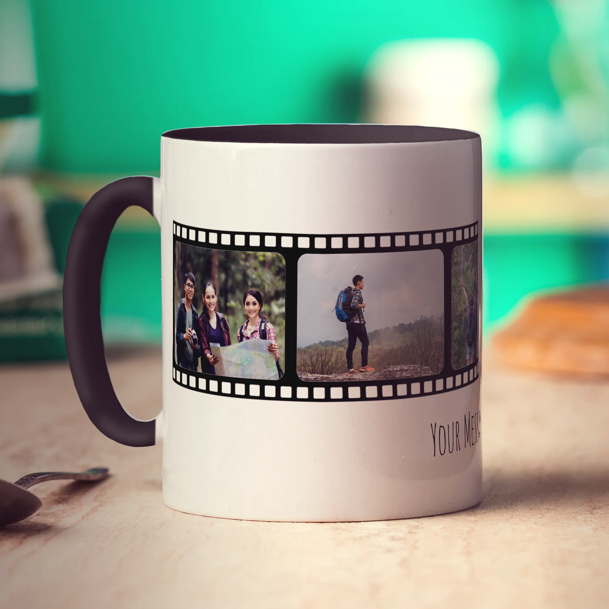 Film Strip Personalised Photo and Message Mug - Image 25