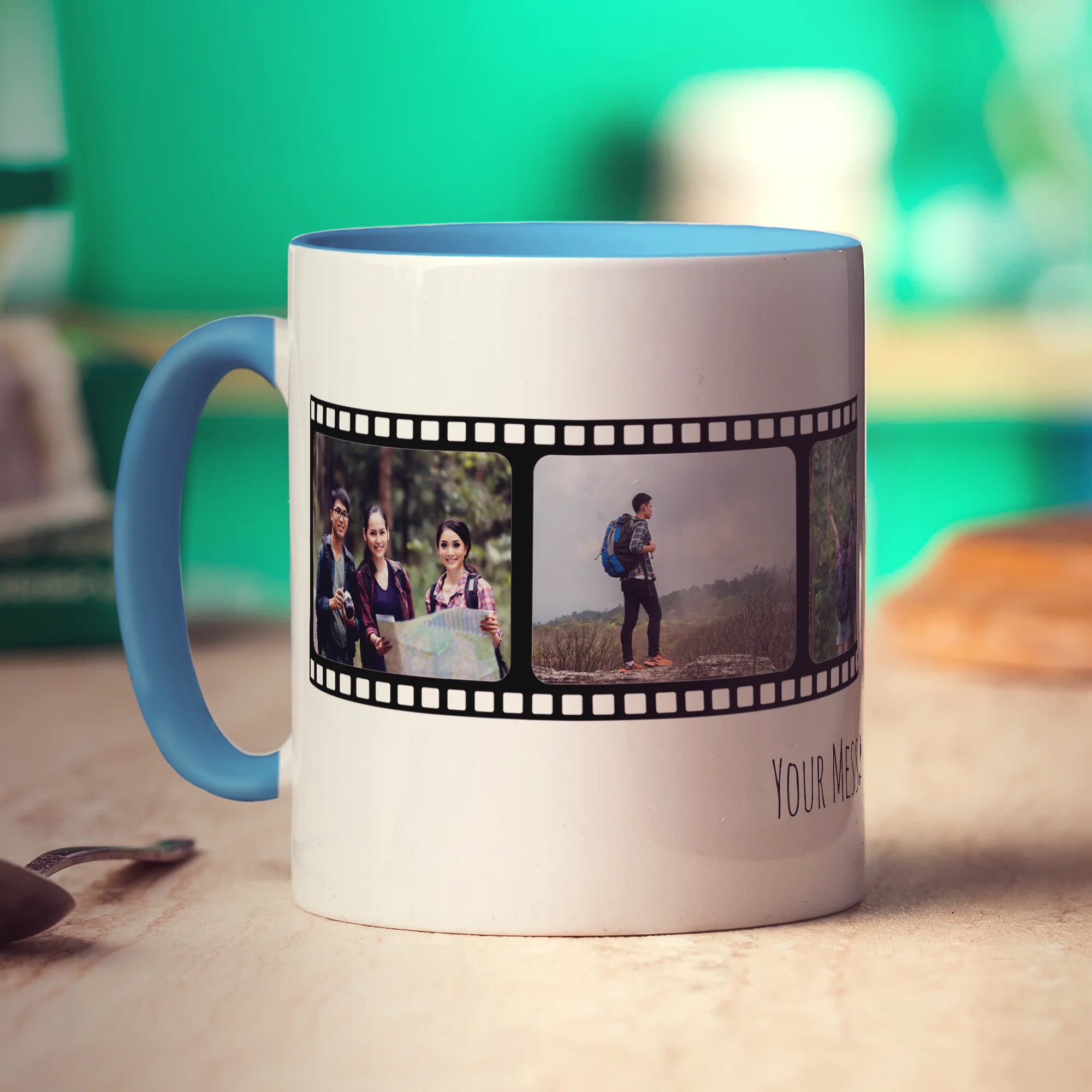 Film Strip Personalised Photo and Message Mug - Image 26