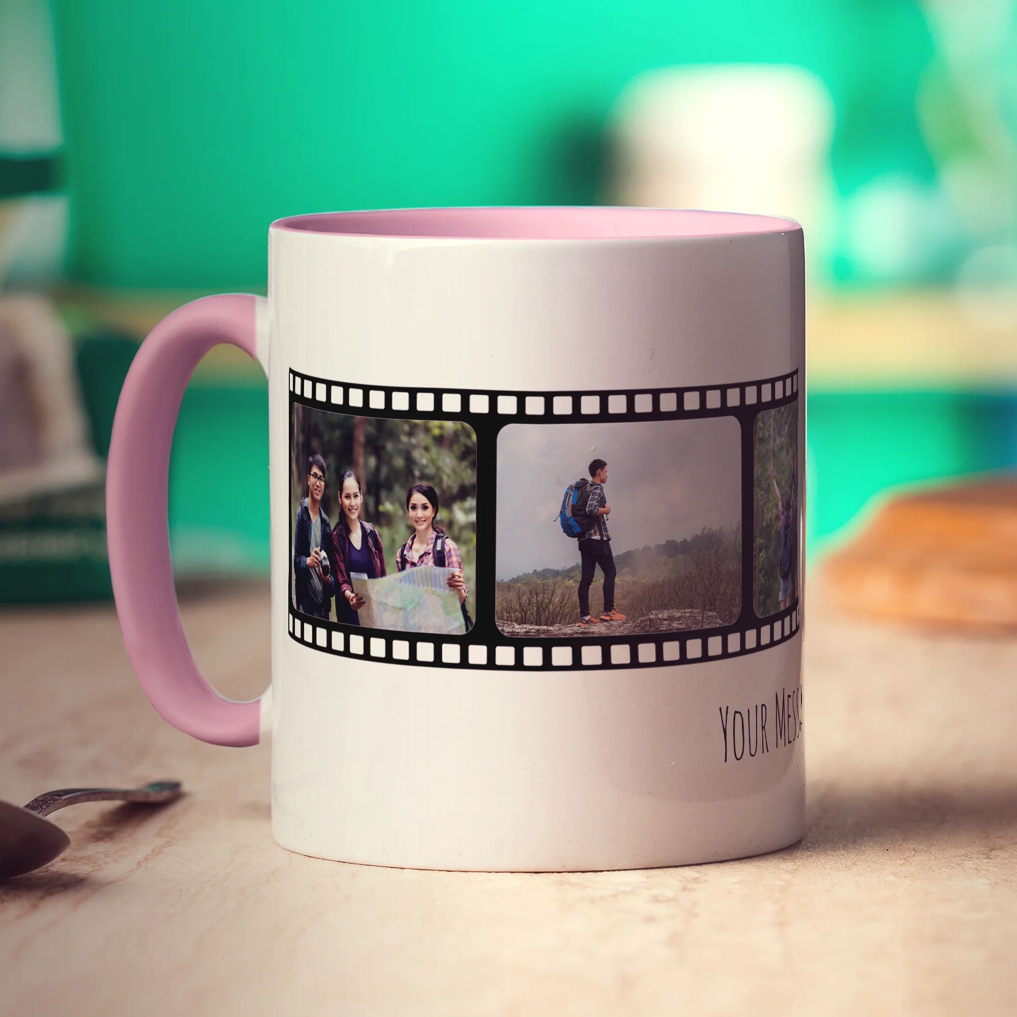 Film Strip Personalised Photo and Message Mug - Image 28