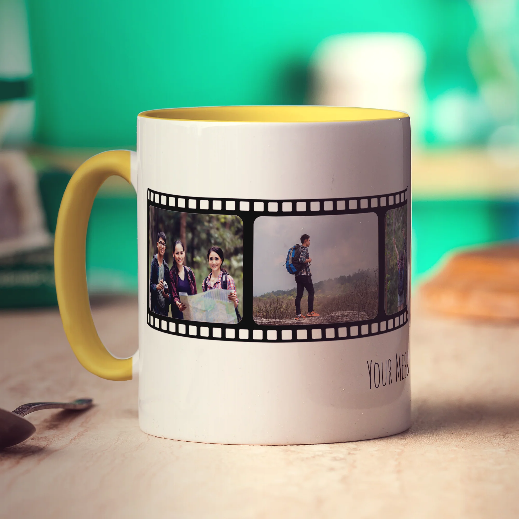 Film Strip Personalised Photo and Message Mug - Image 31