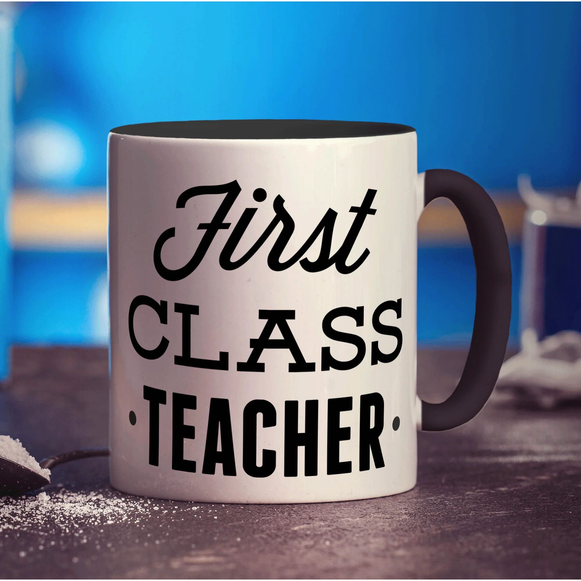 First Class Teacher Mug - Image 10