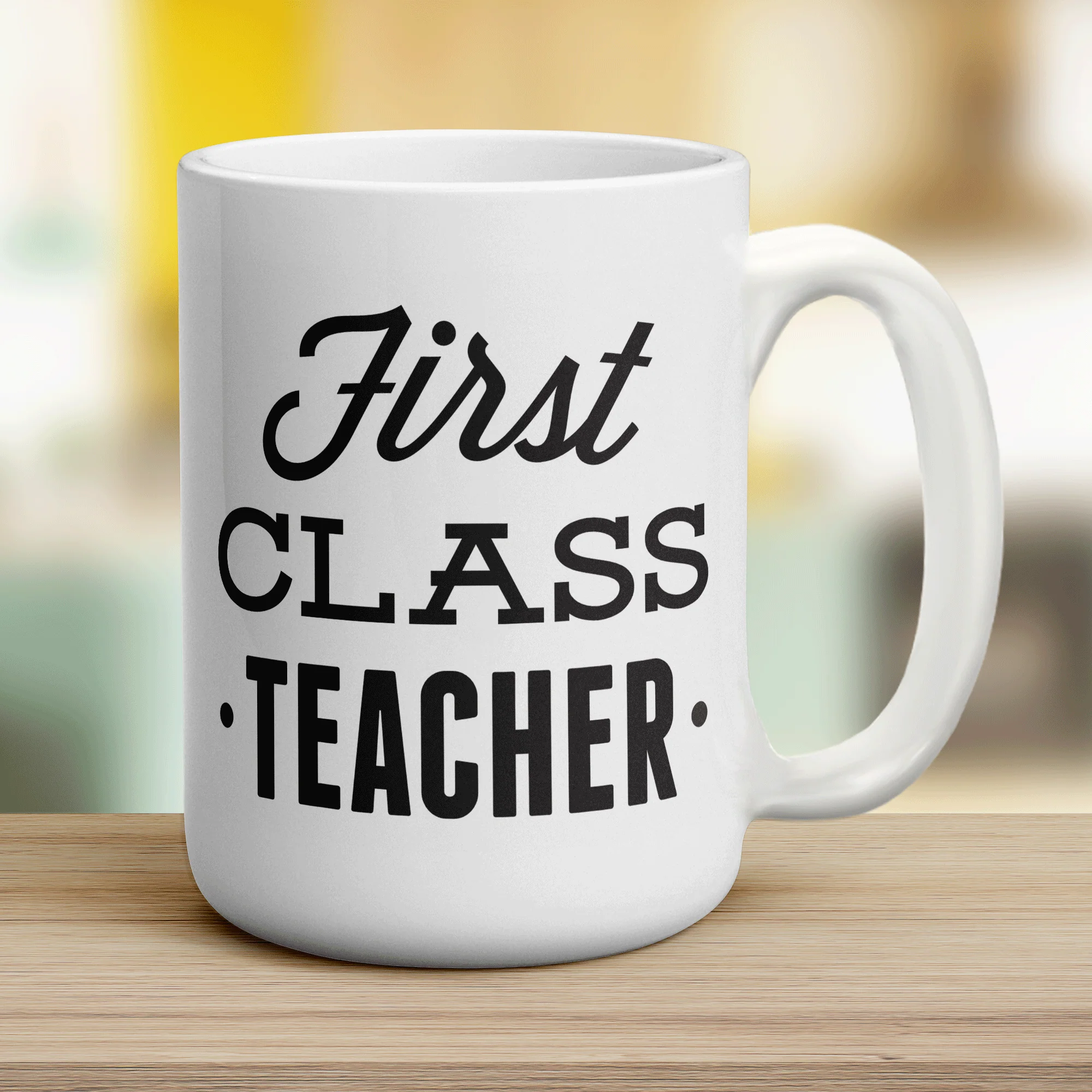 First Class Teacher Mug - Image 12