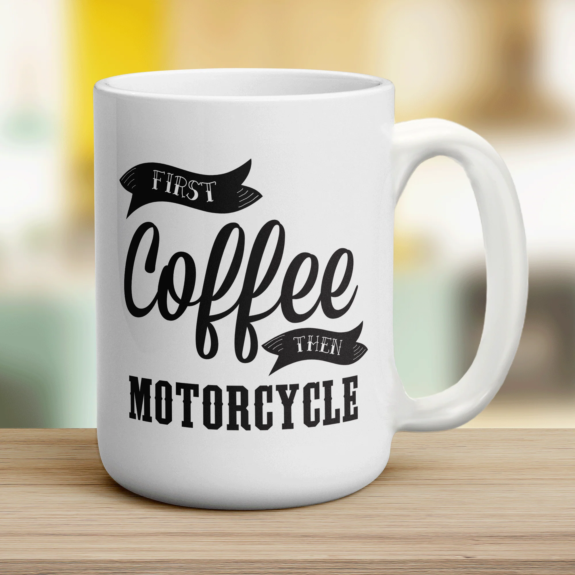 First Coffee Then Motorcycle Mug - Image 11