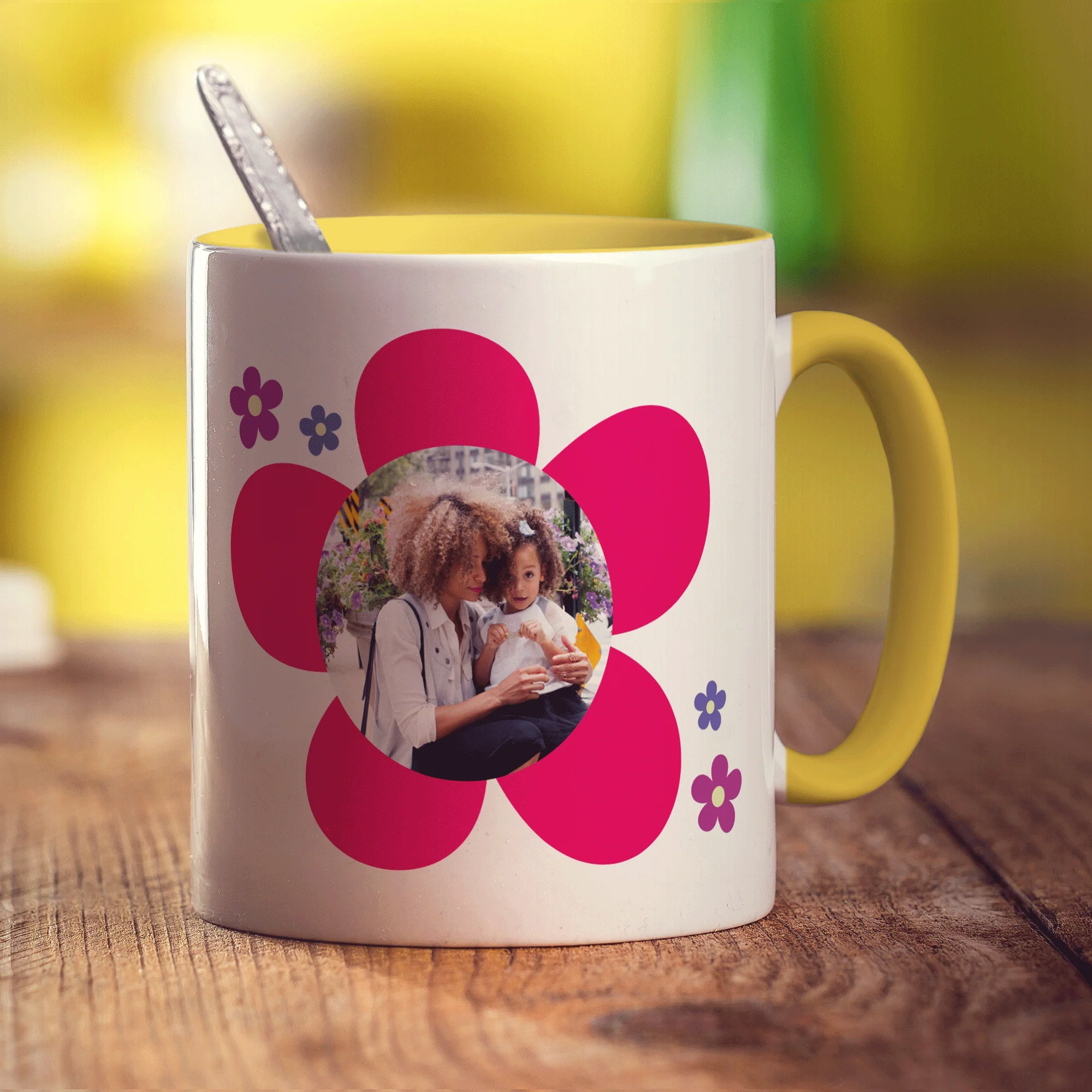 Flower Mummy Photo Mug - Image 4