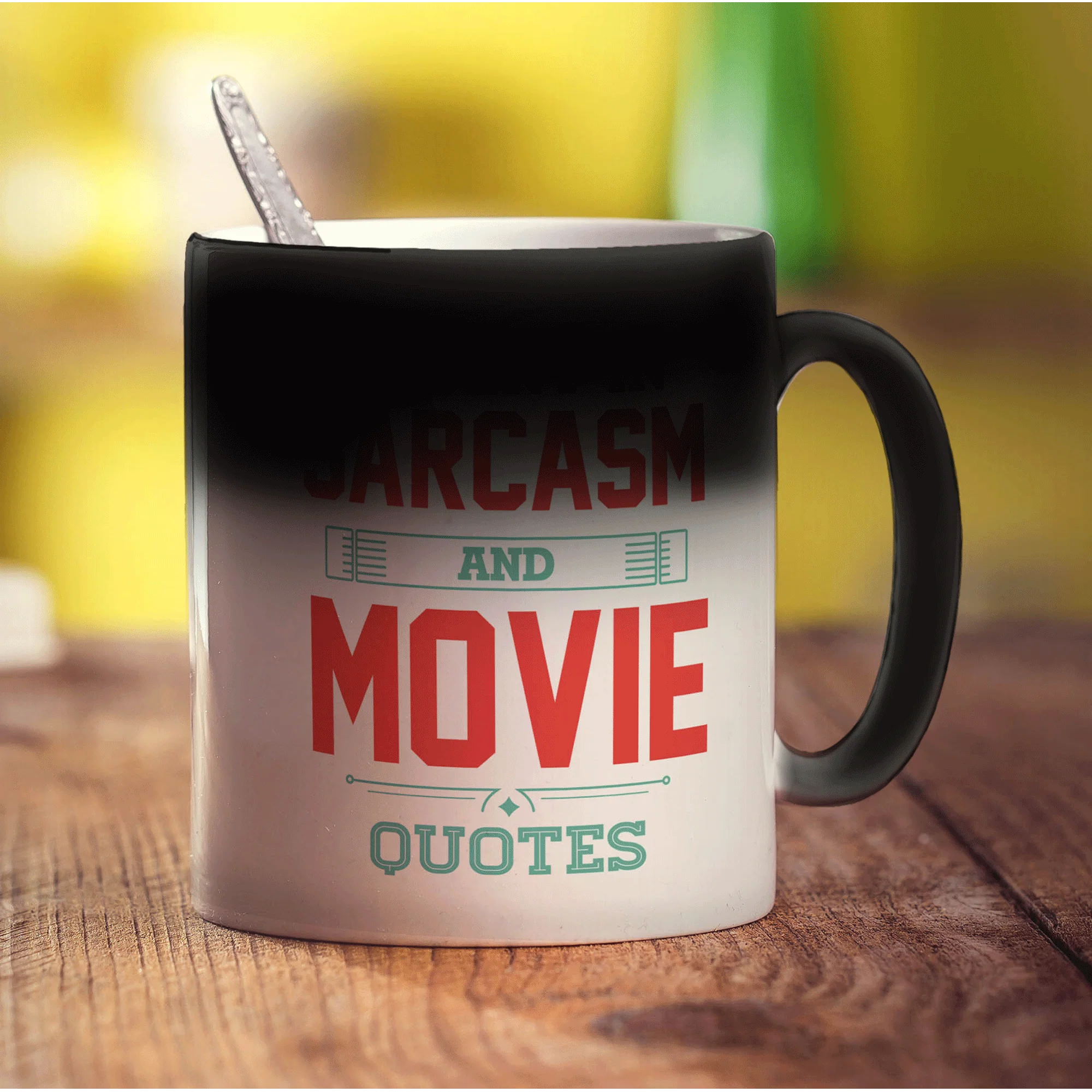 Fluent in Sarcasm and Movie Quotes Mug - Image 6