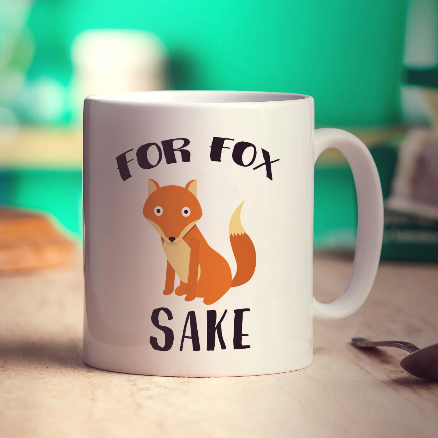 For Fox Sake Mug - Image 4