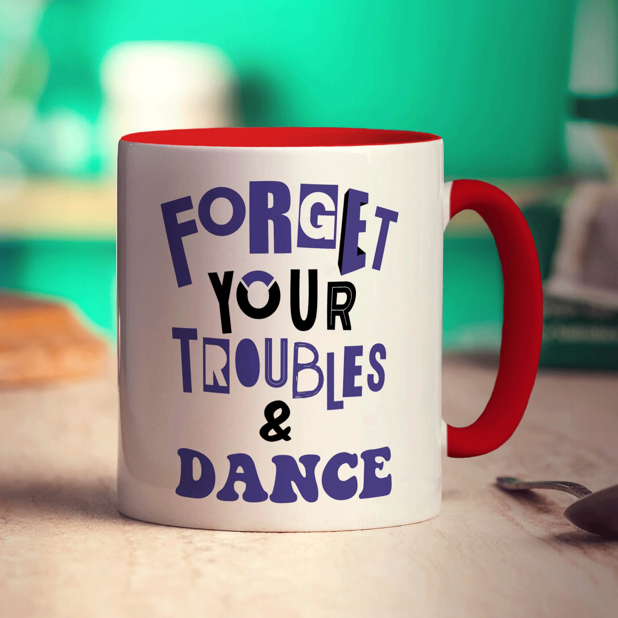 Forget Your Troubles & Dance Mug - Image 11