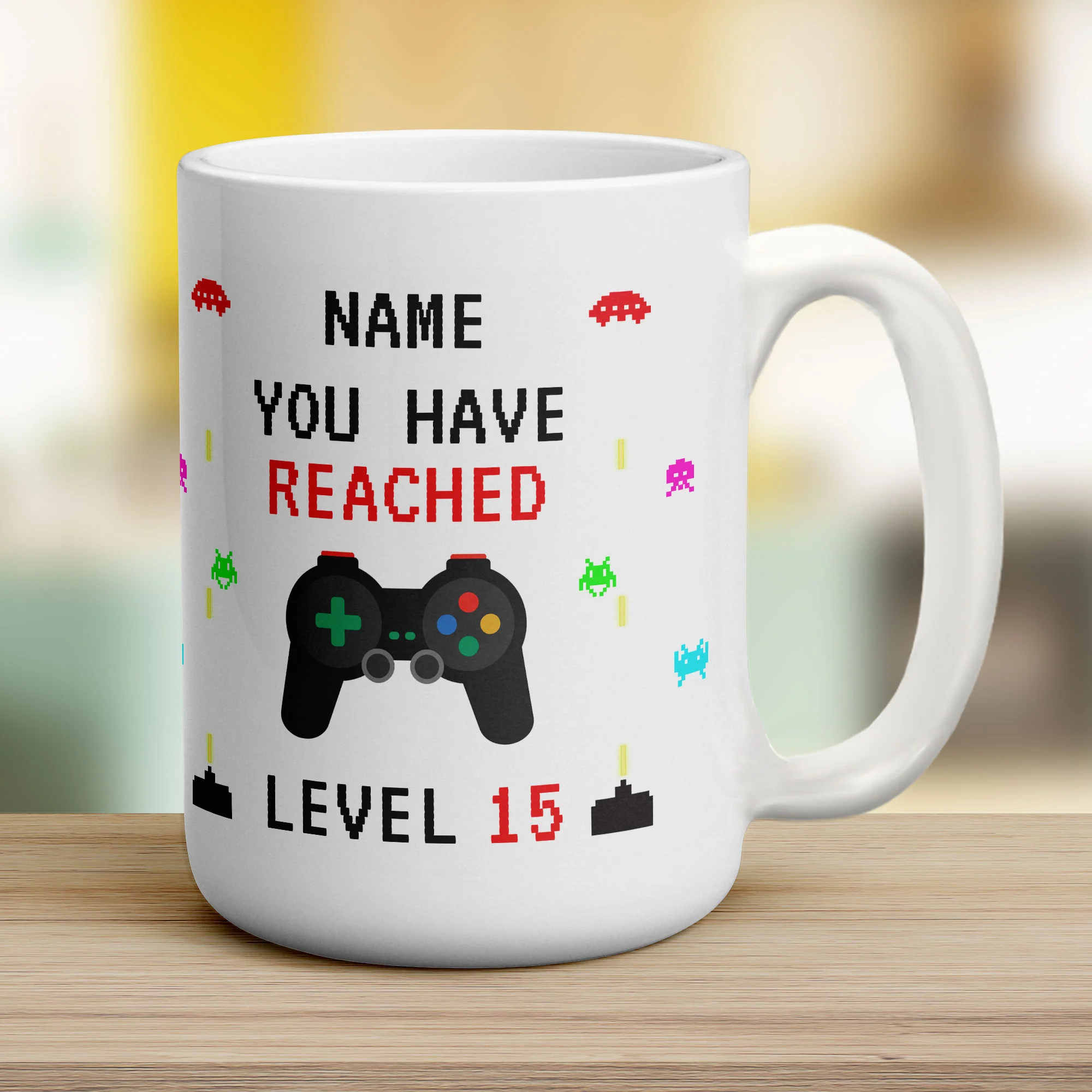 Gamer 15th Birthday Mug - Image 14
