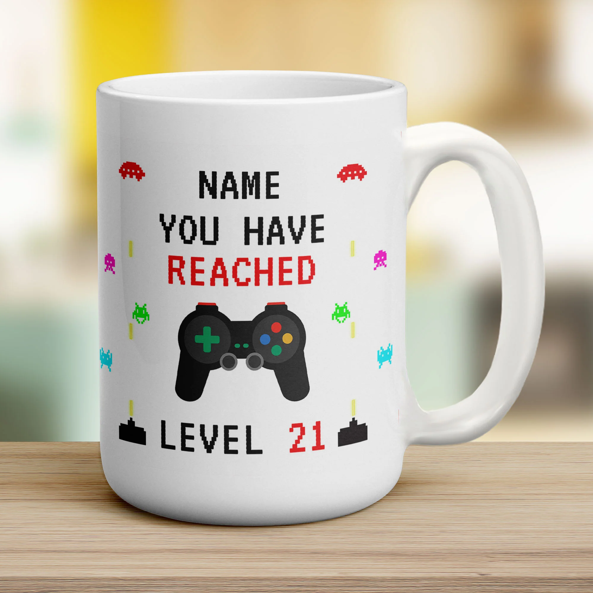 Gamer 21st Birthday Mug - Image 14