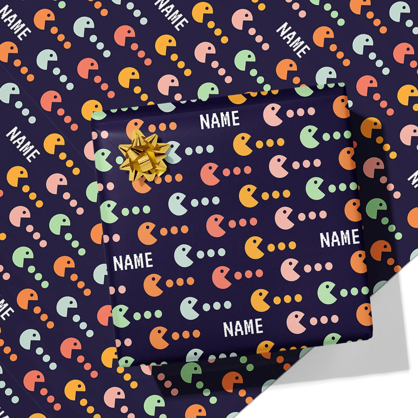 Gaming Name Wrapping Paper