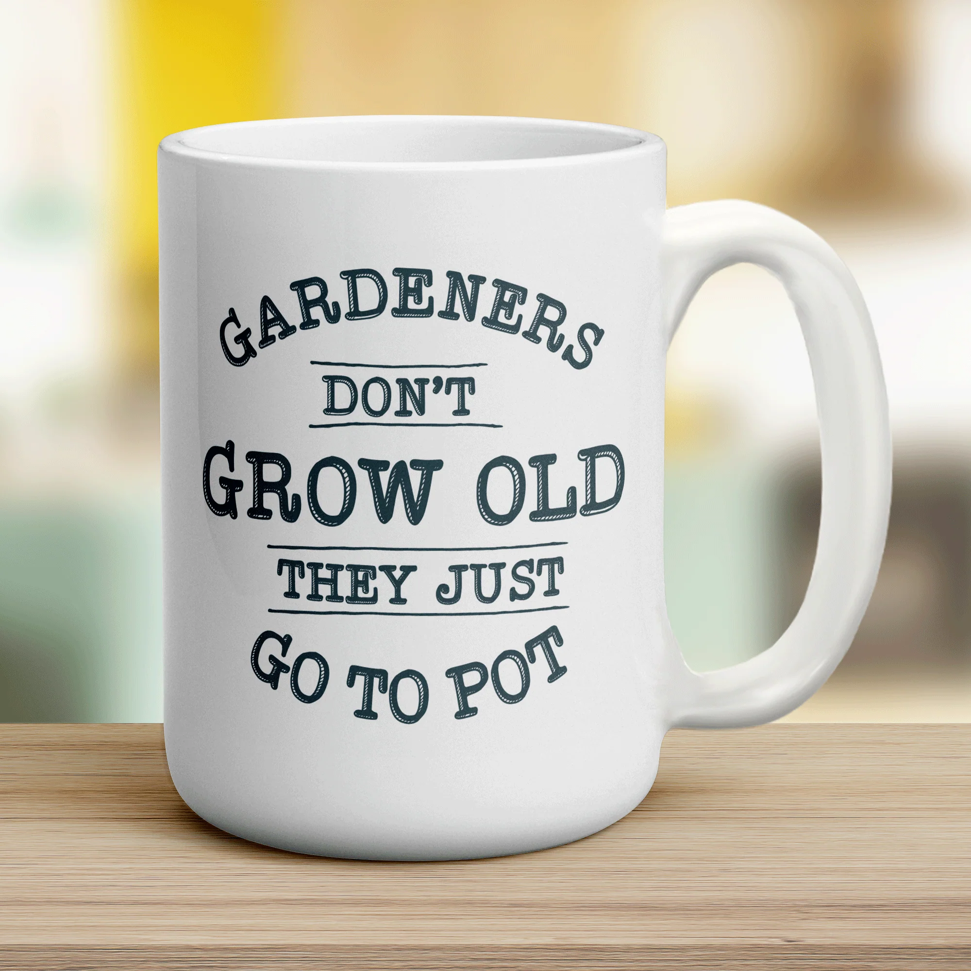 Gardeners Don't Grow Old They Just Go To Pot Mug - Image 12