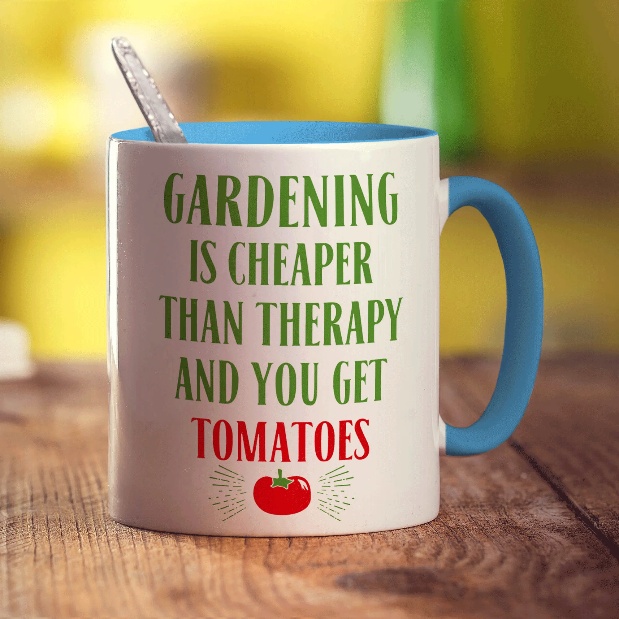Gardening is Cheaper Than Therapy And You Get Tomatoes Mug - Image 8