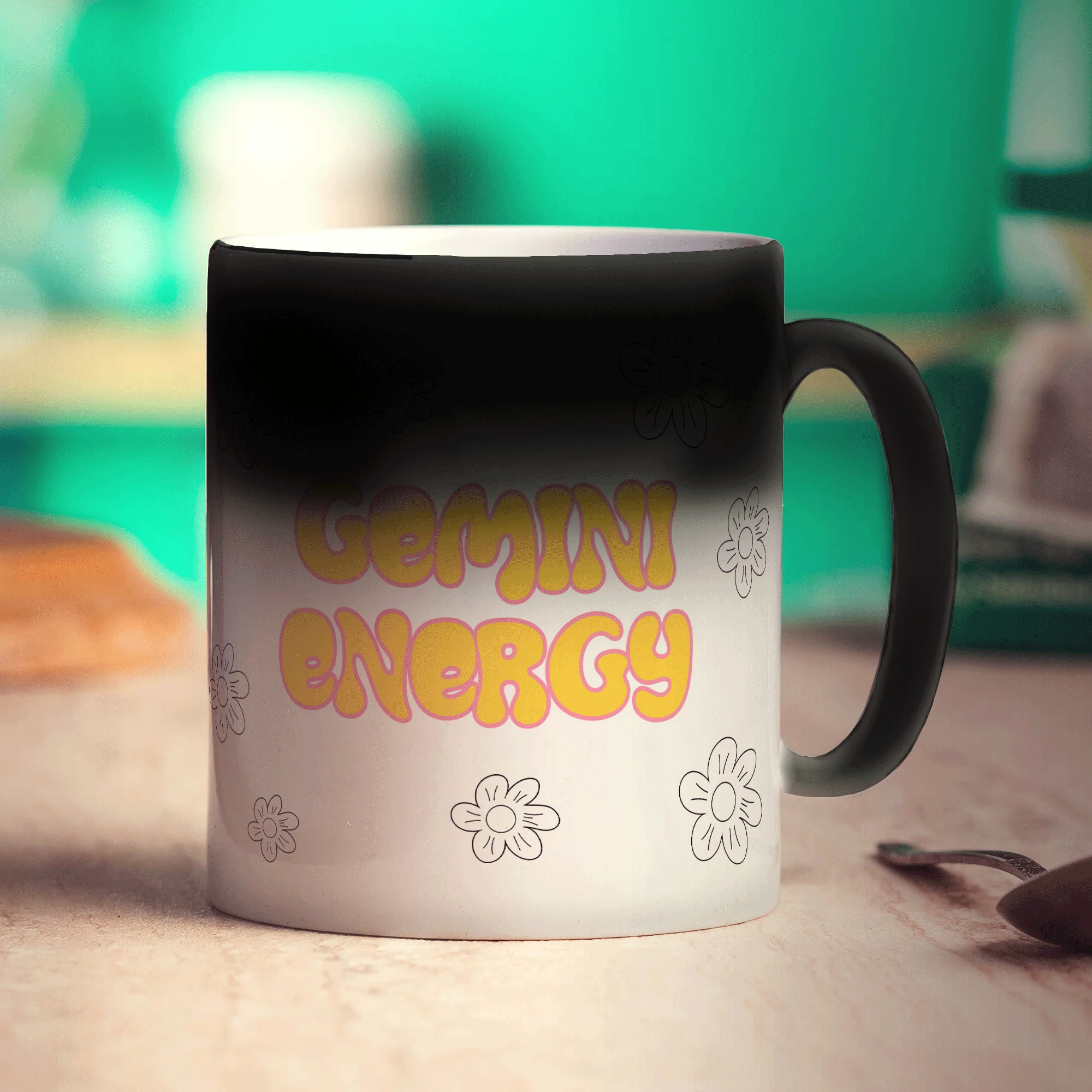 Gemini Energy Star Sign Mug - Image 6