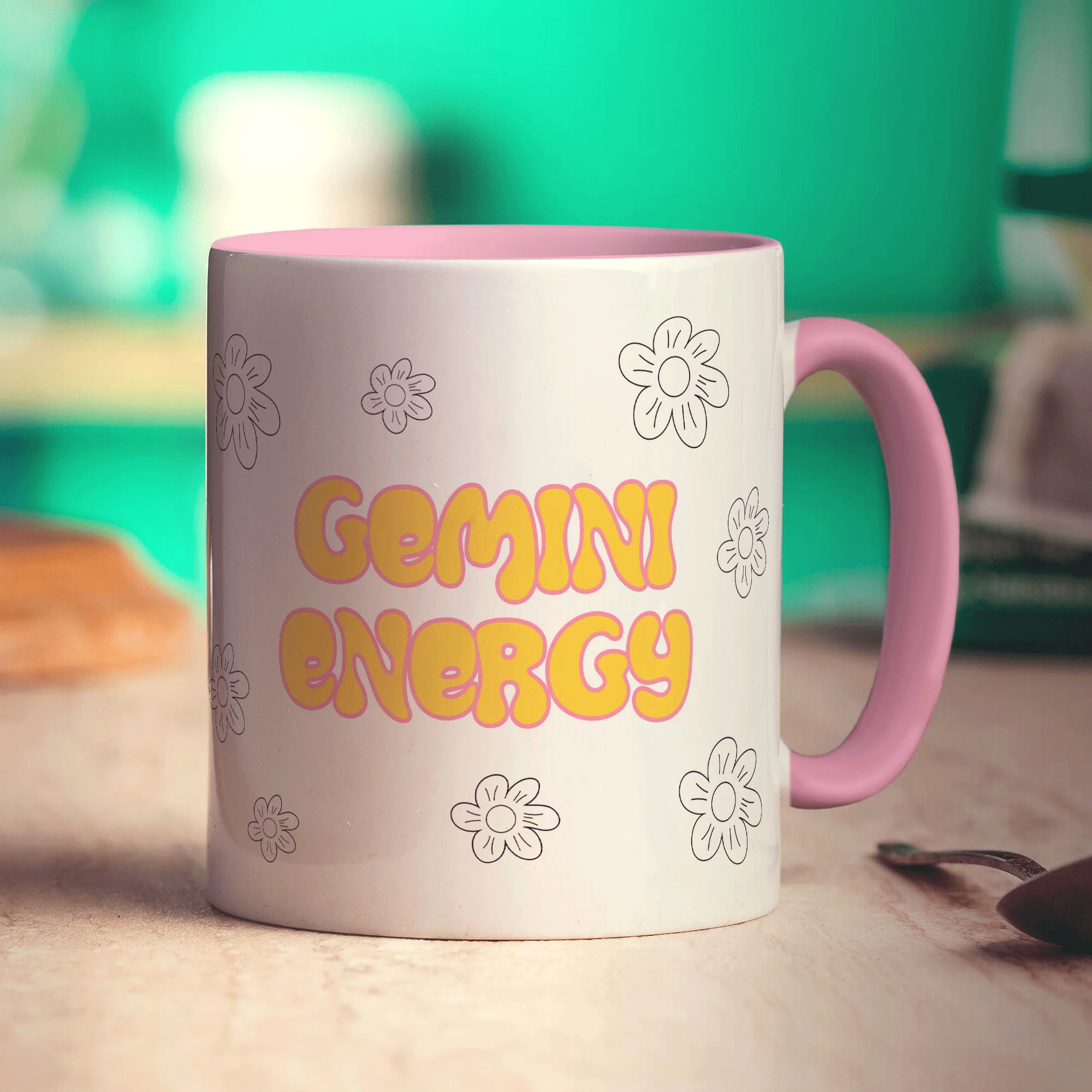 Gemini Energy Star Sign Mug - Image 9