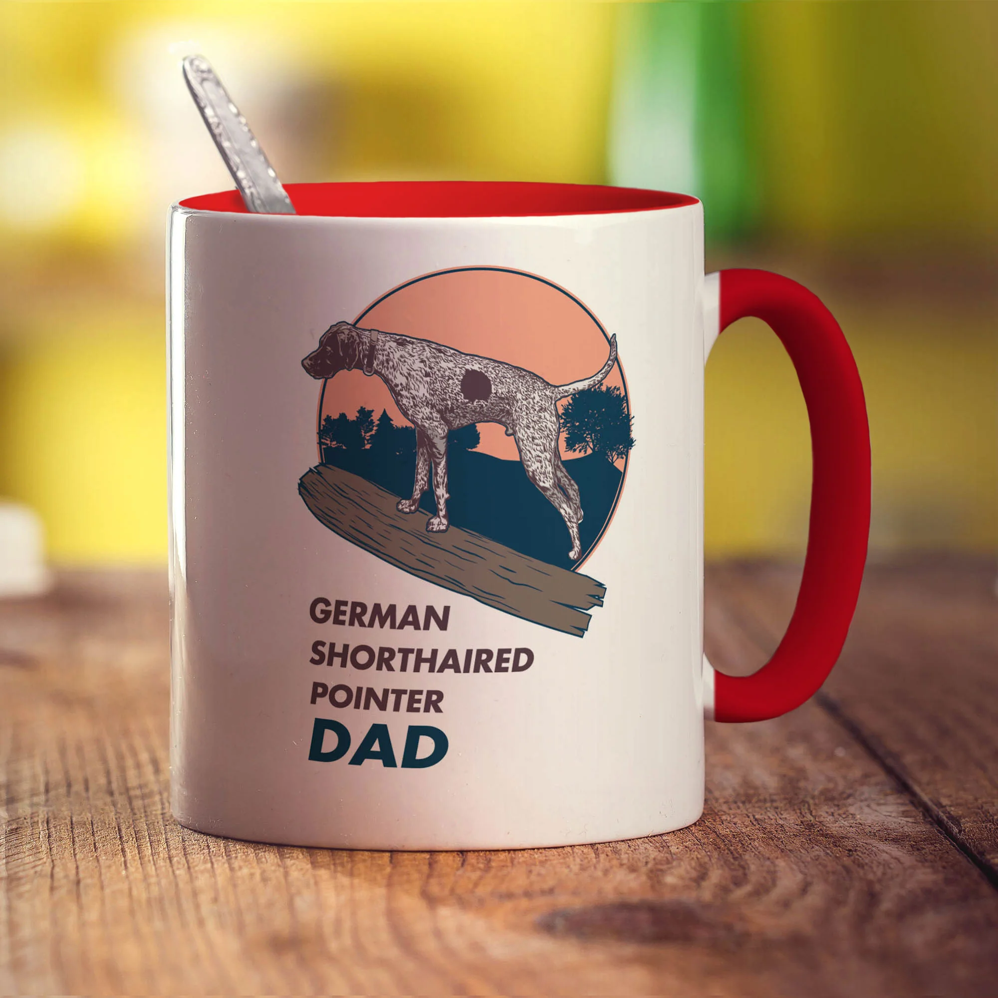 German Shorthaired Pointer Dad Mug - Image 11