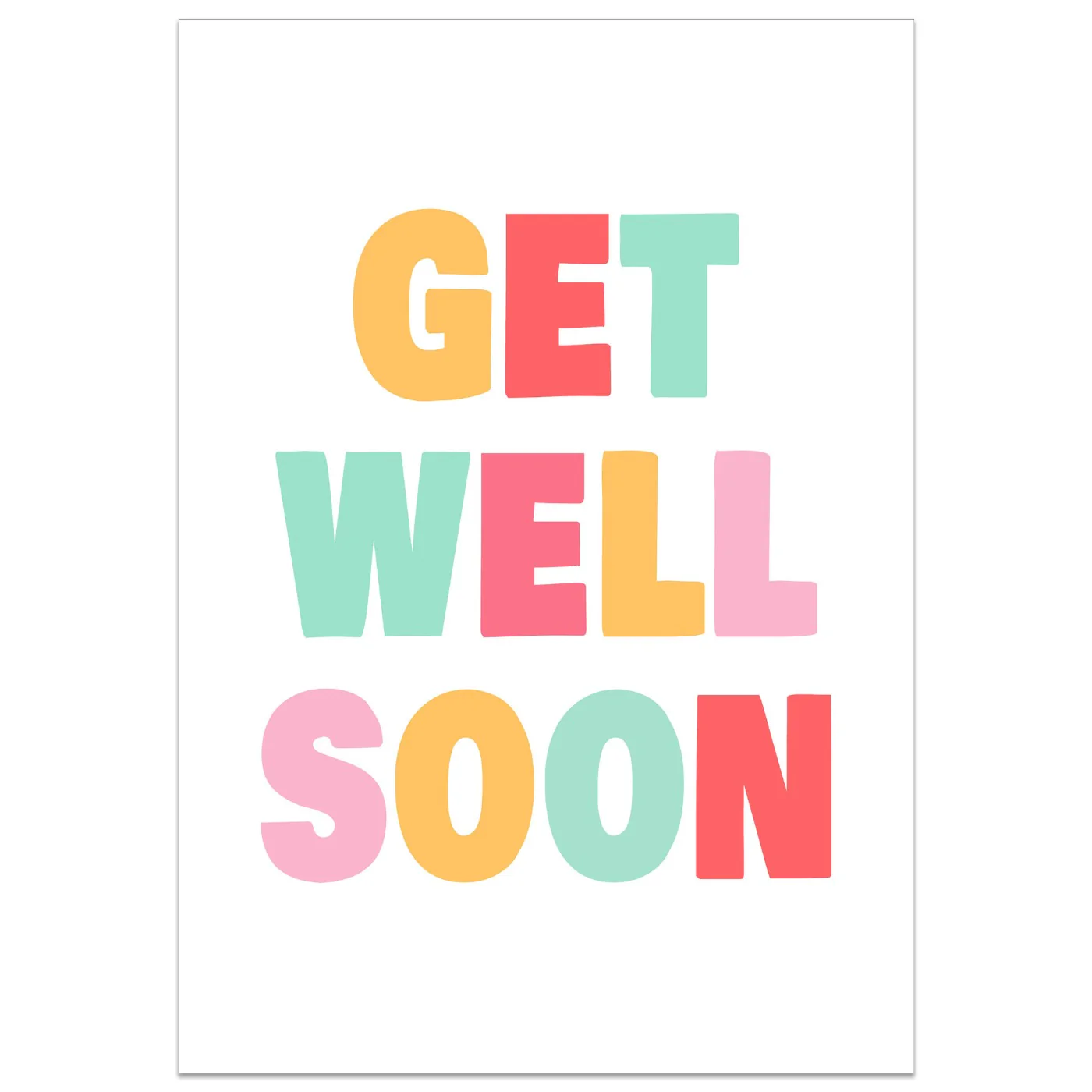 Get Well Soon Card