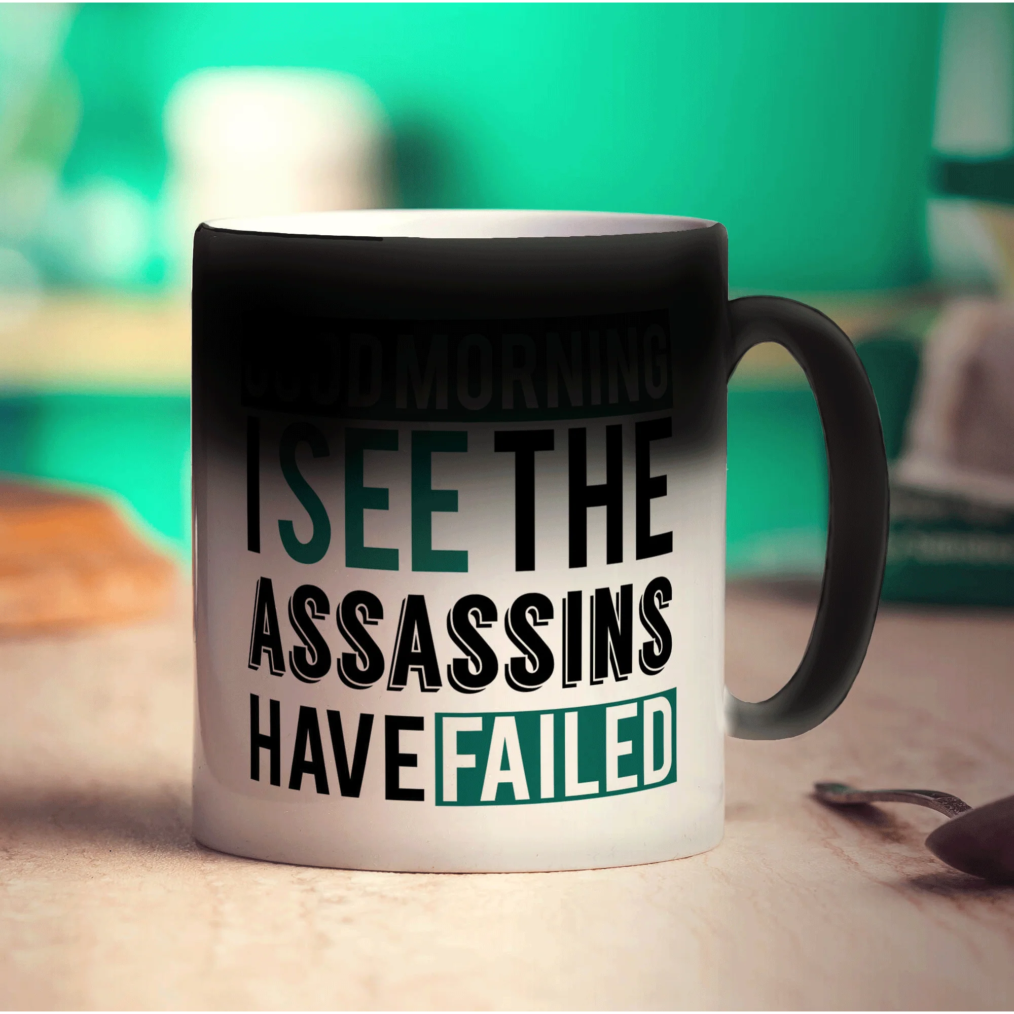Good Morning, I See The Assassins Have Failed Mug - Image 6