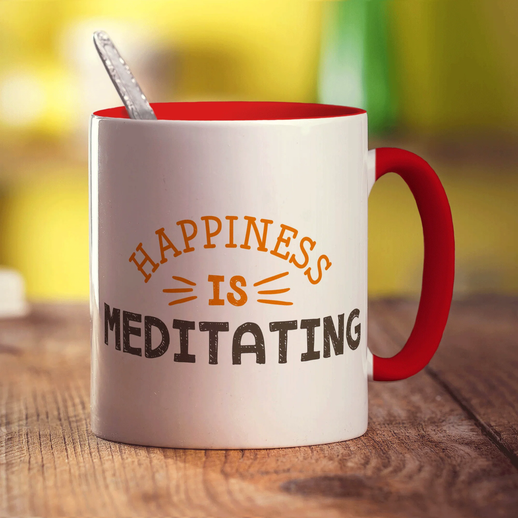 Happiness is Meditating Mug - Image 11