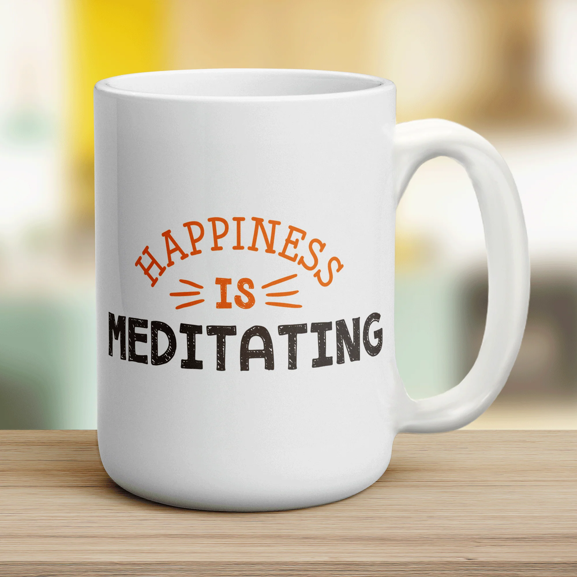 Happiness is Meditating Mug - Image 12